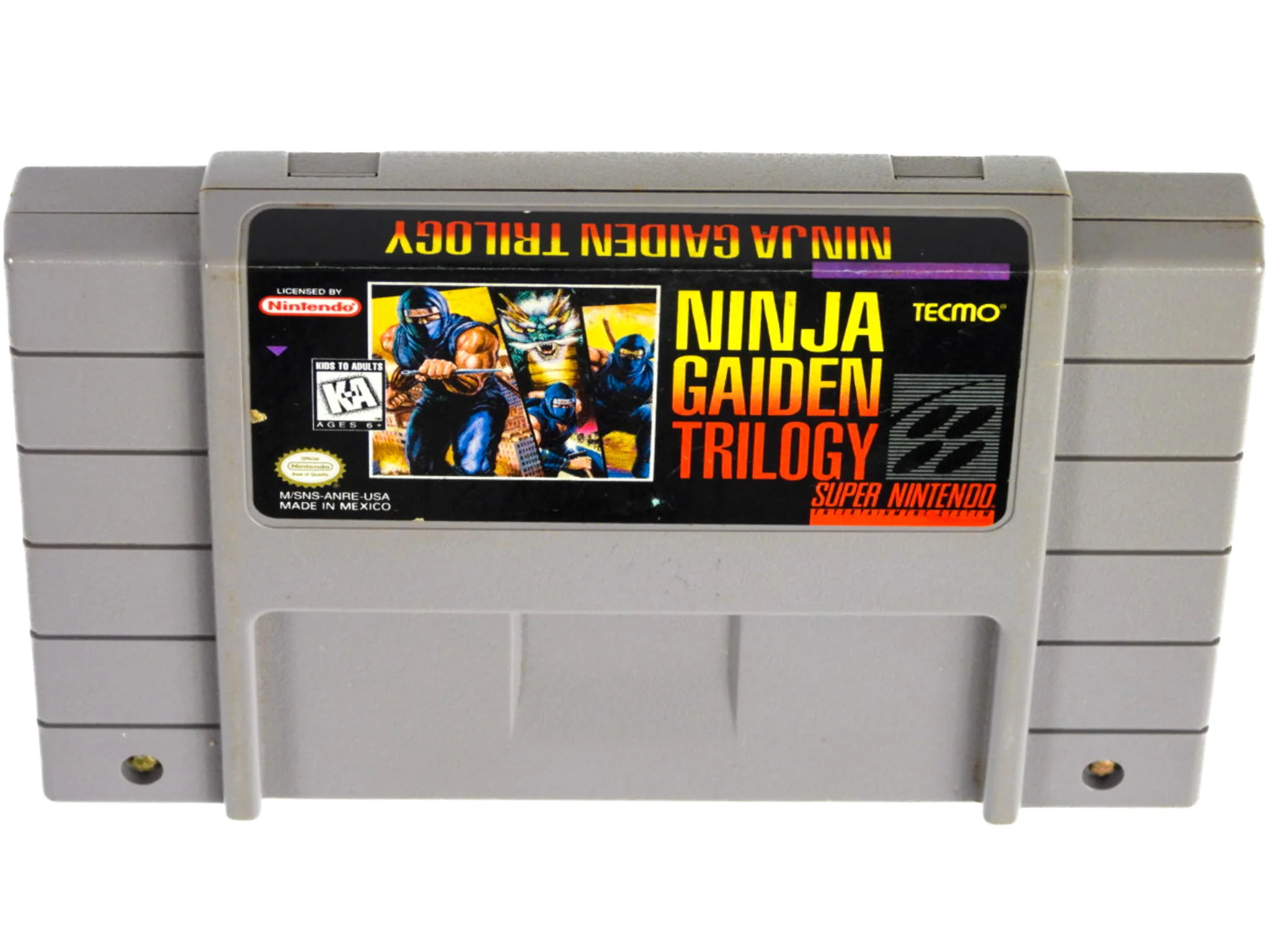 Ninja Gaiden Trilogy (Super Nintendo / SNES) - Image 3