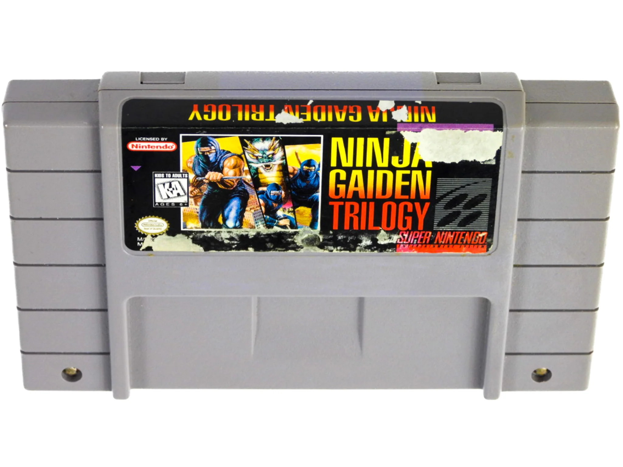 Ninja Gaiden Trilogy (Super Nintendo / SNES) - Image 5