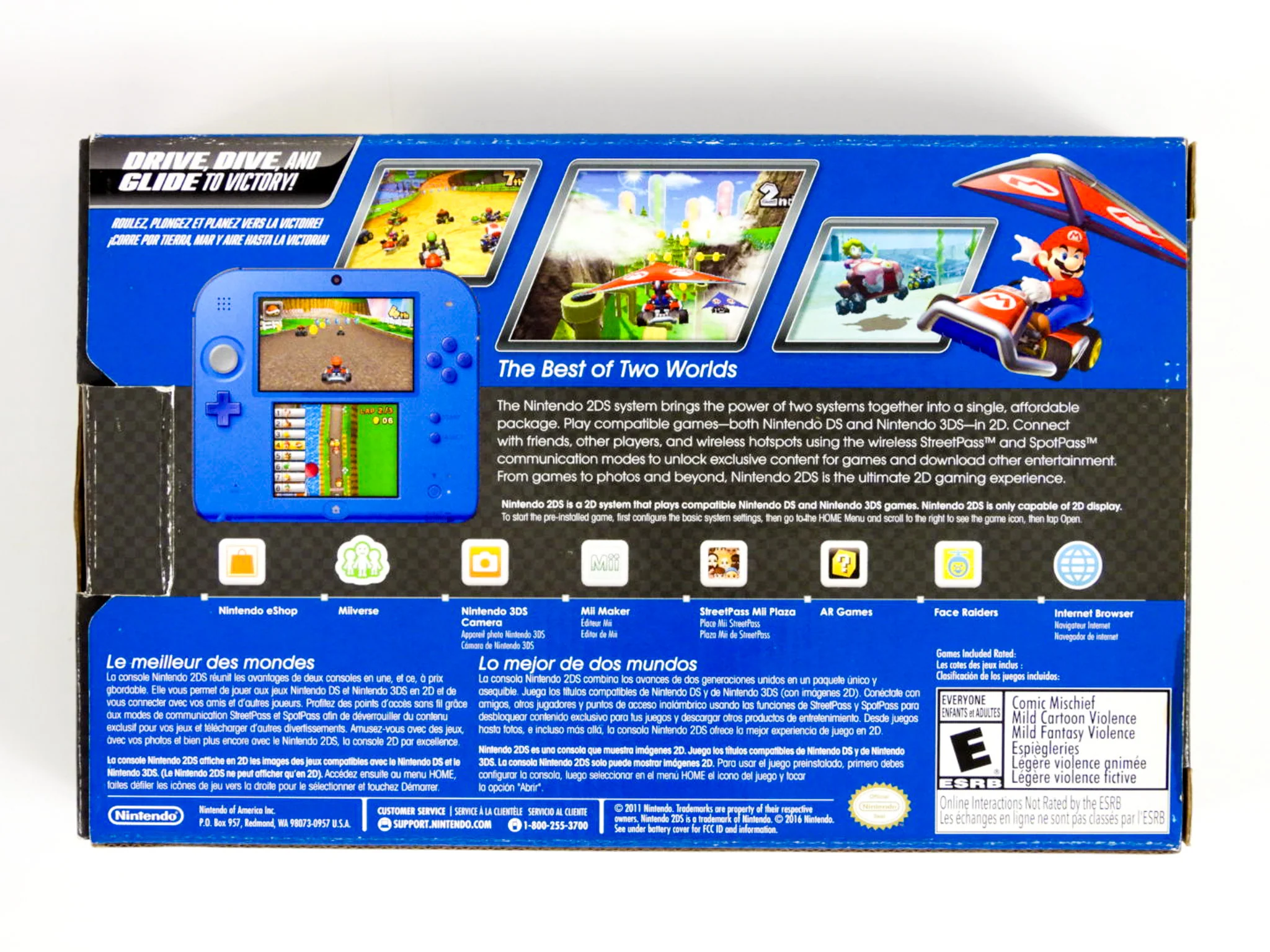 Nintendo 2DS System Mario Kart 7 Edition - Image 2