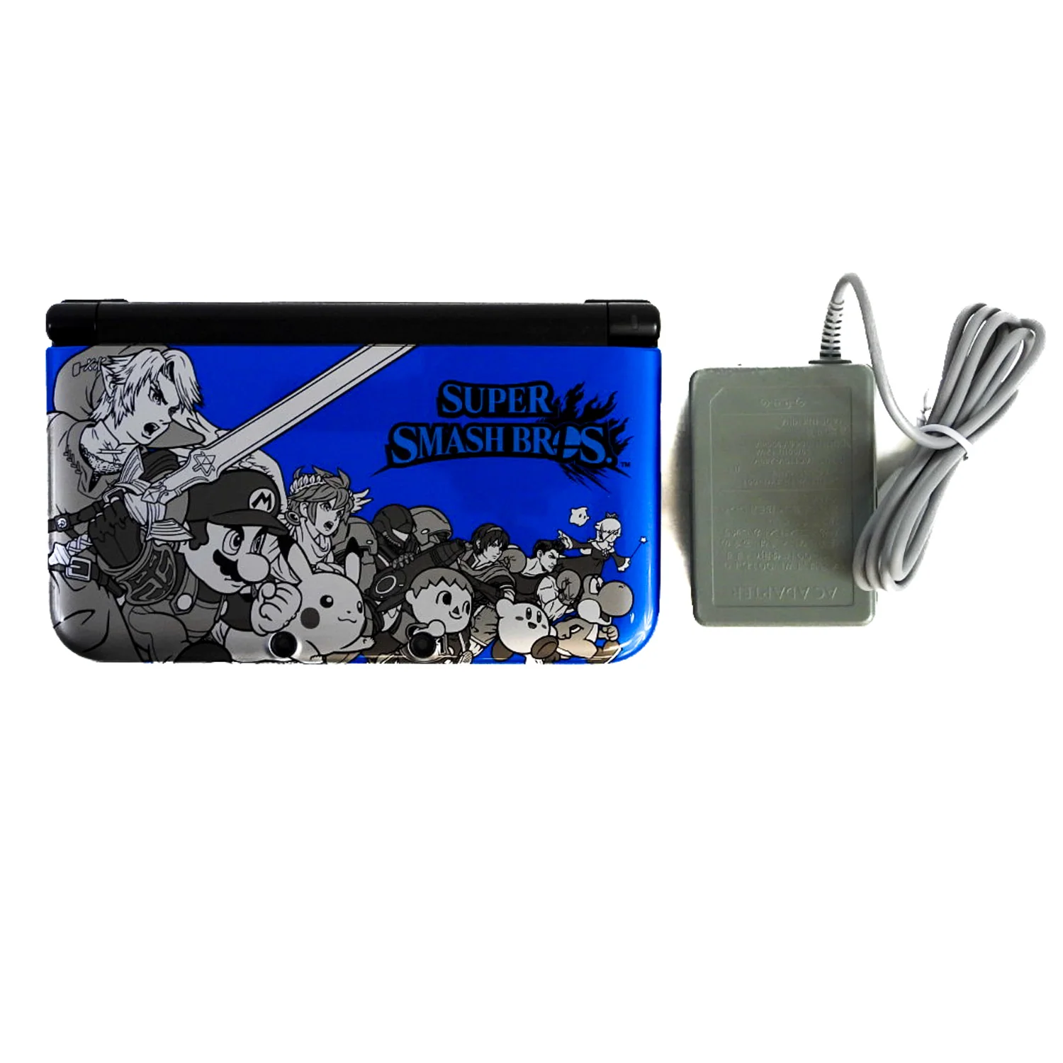 Nintendo 3DS XL System Blue [Super Smash Limited Edition] - Image 7