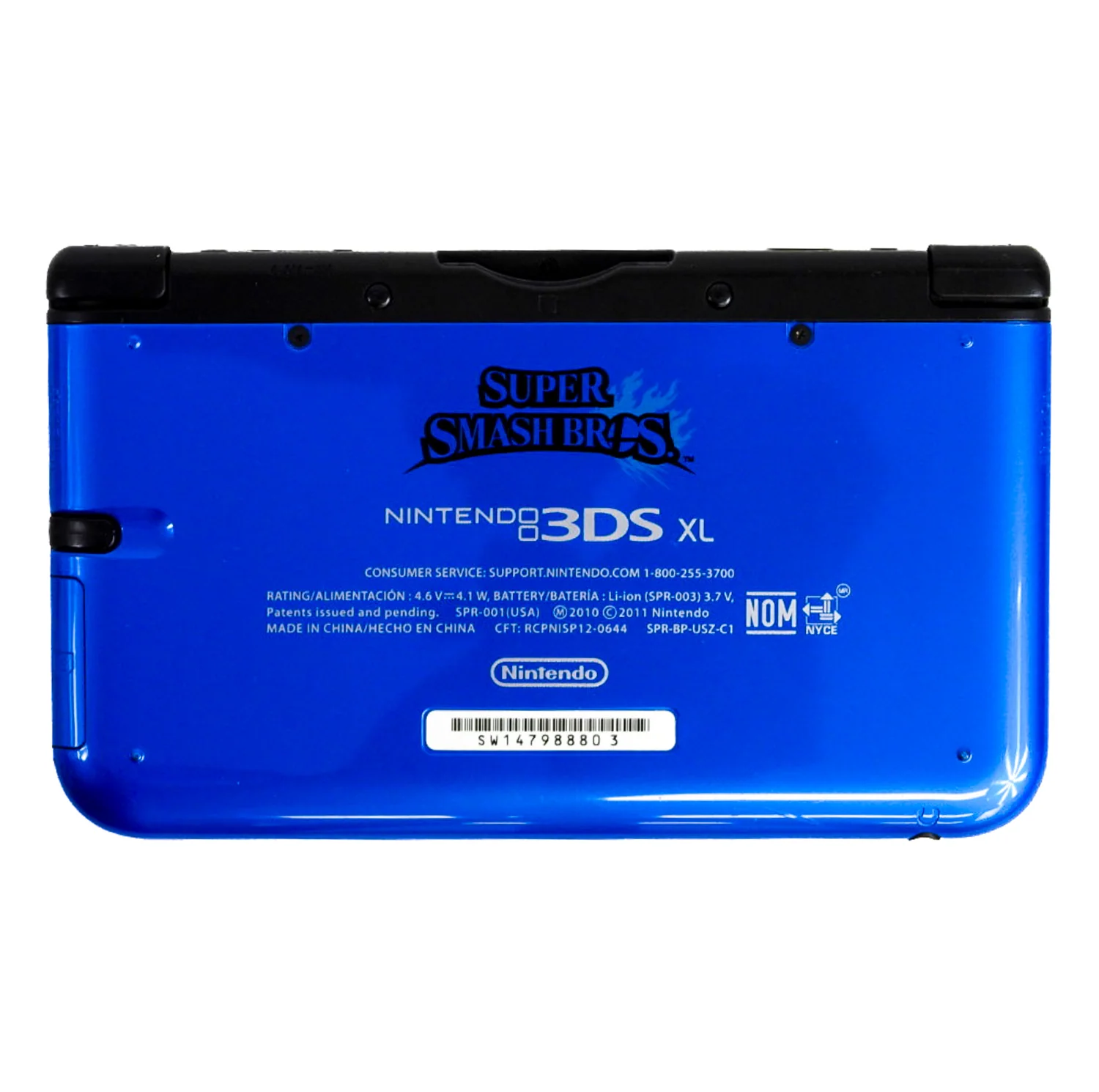 Nintendo 3DS XL System Blue [Super Smash Limited Edition] - Image 9
