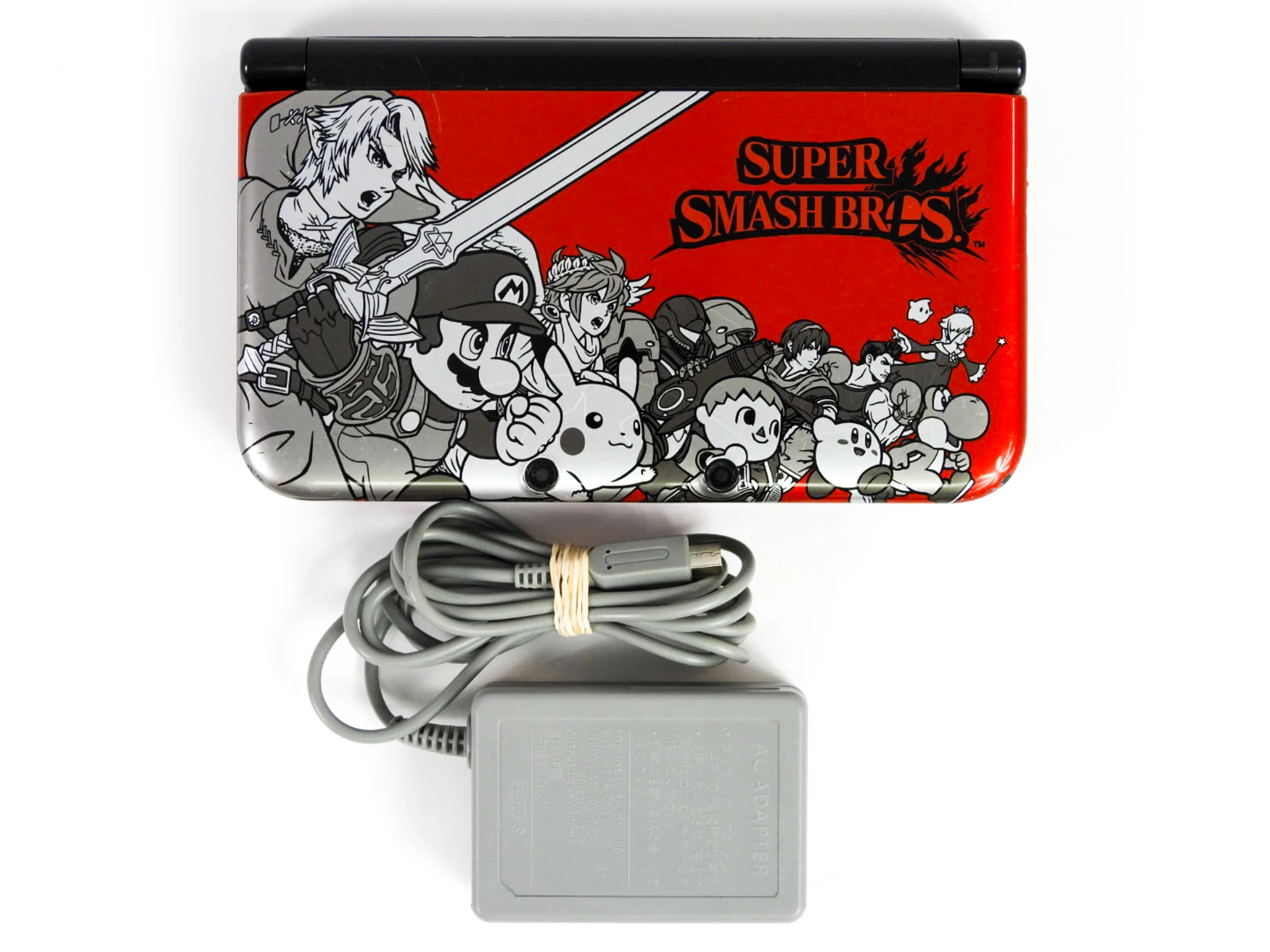 Nintendo 3DS XL System Red [Super Smash Limited Edition] - Image 2