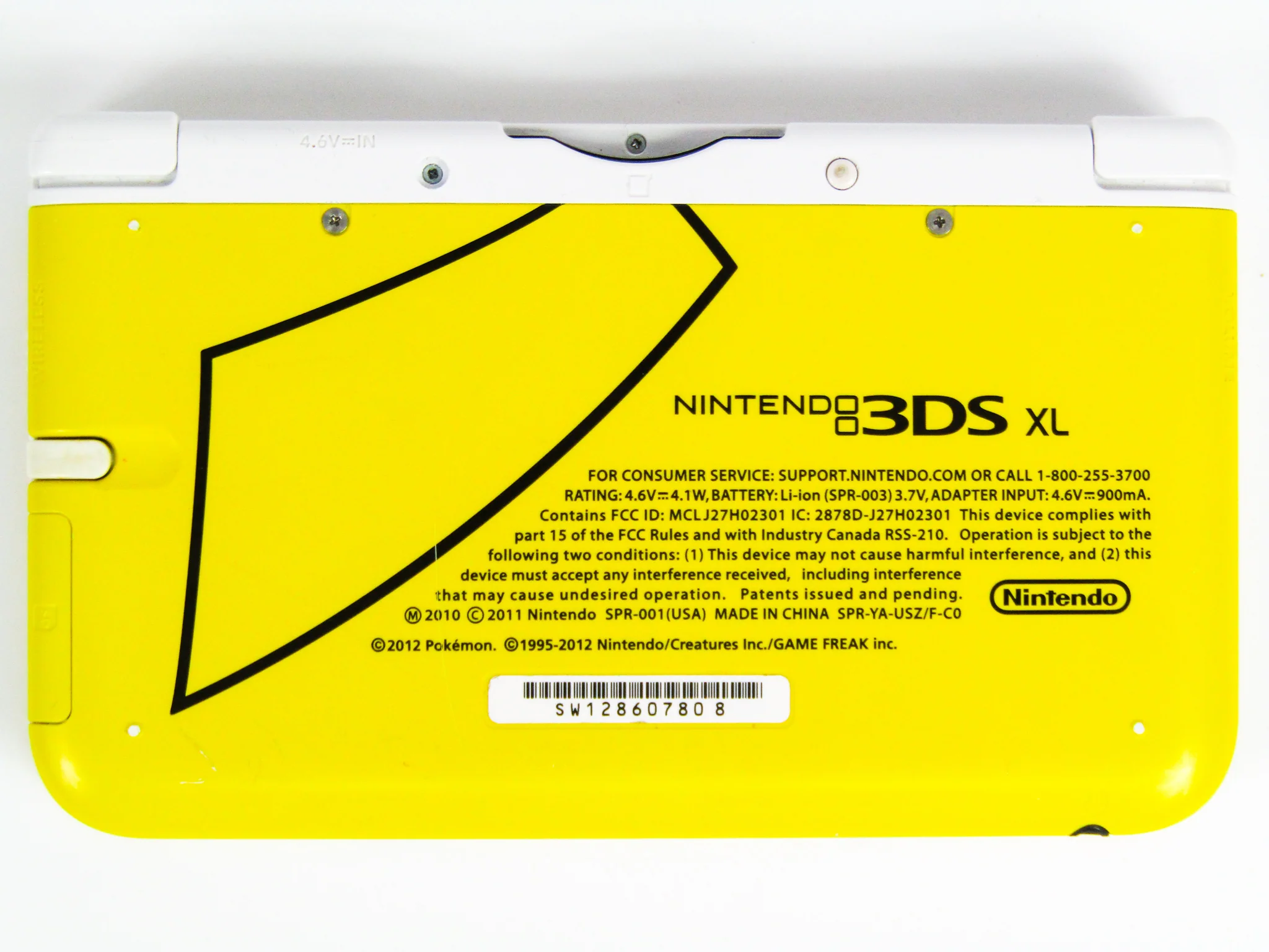 Nintendo 3DS XL System [Yellow Pikachu Limited Edition] - Image 5