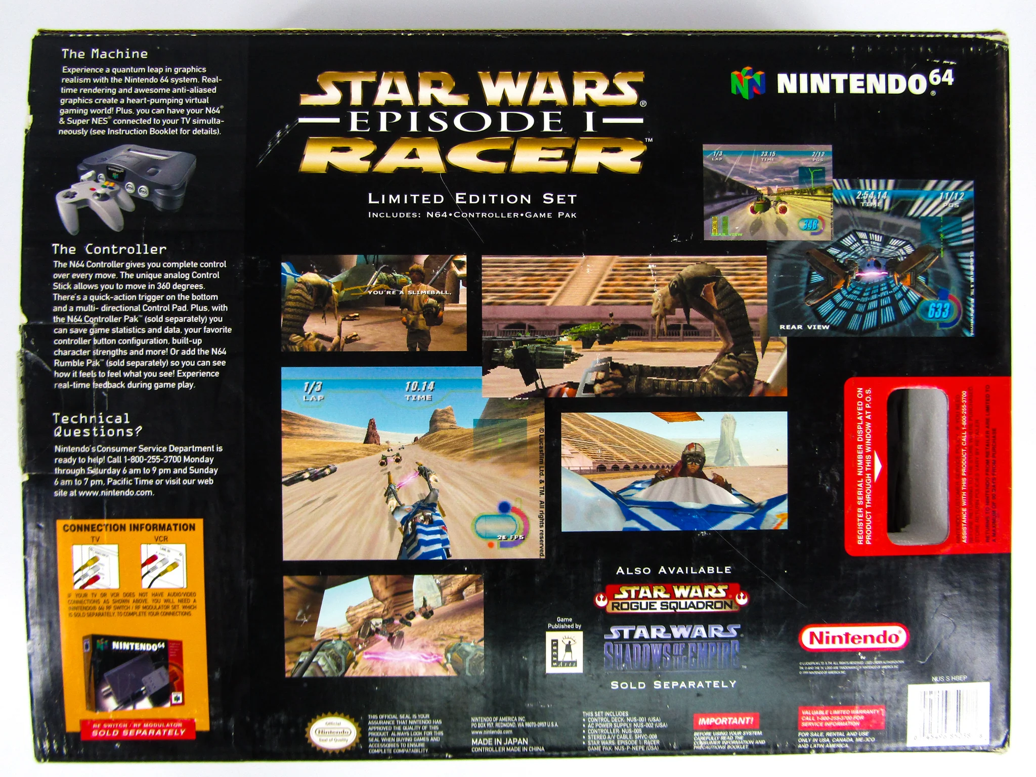 Nintendo 64 System [Star Wars Racer Set] (N64) - Image 2