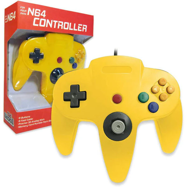 Nintendo 64 Wired Controller [Old Skool] (N64) - Image 14