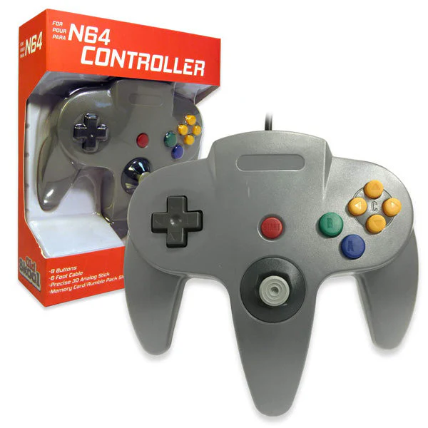 Nintendo 64 Wired Controller [Old Skool] (N64) - Image 8