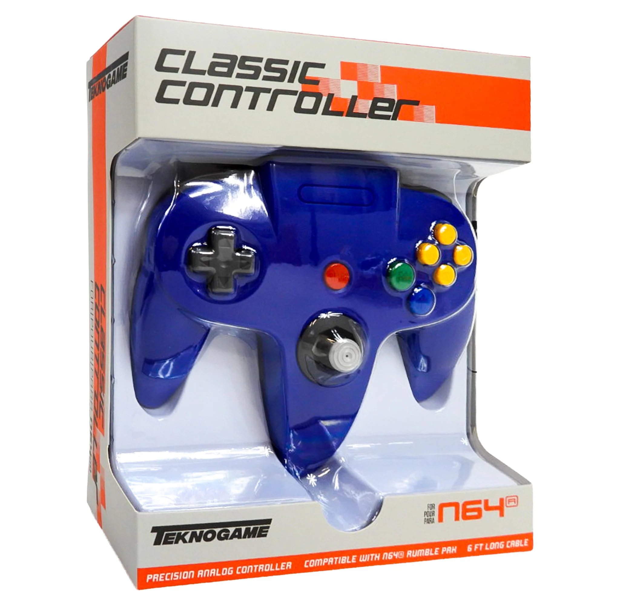 Nintendo 64 Wired Controller [Teknogame] (N64) - Image 7