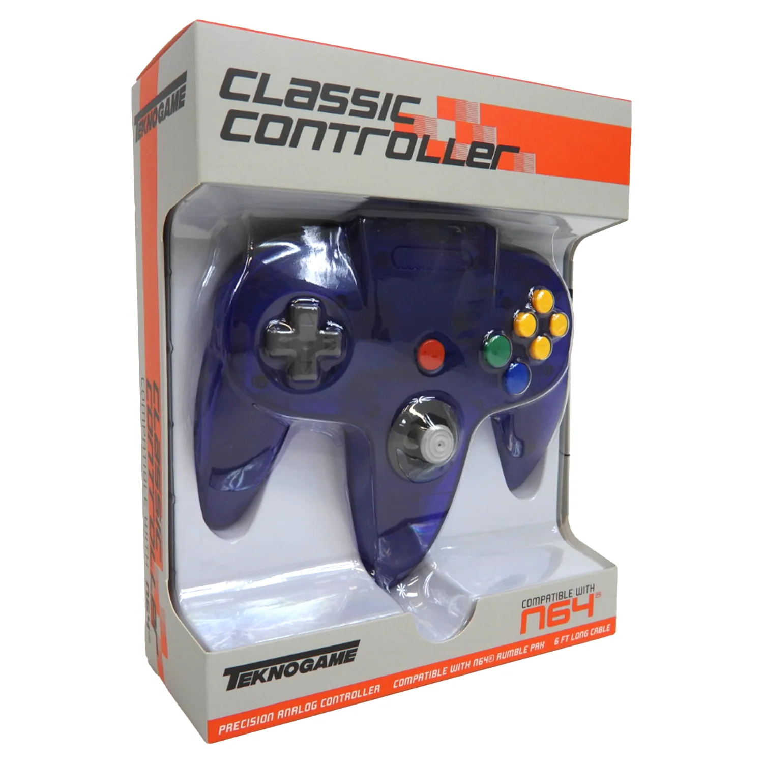 Nintendo 64 Wired Controller [Teknogame] (N64) - Image 9