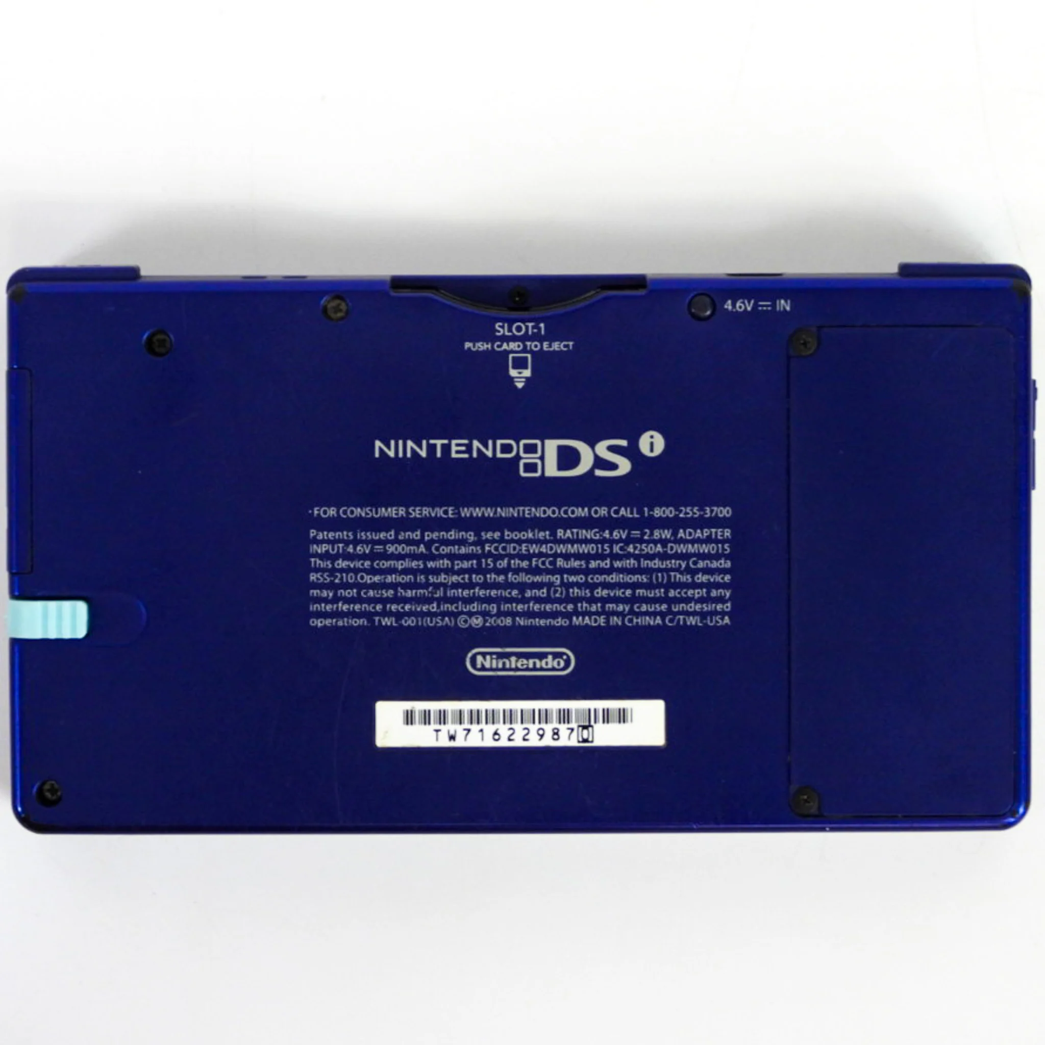 Nintendo DSi System Matte Blue - Image 2