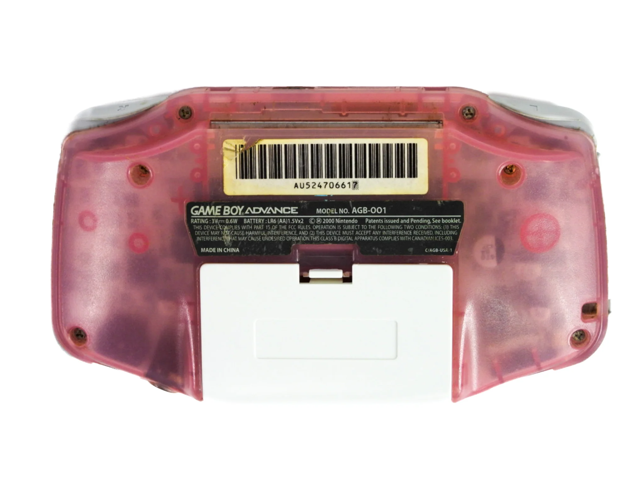 Nintendo Game Boy Advance System Fushia (GBA) - Image 2
