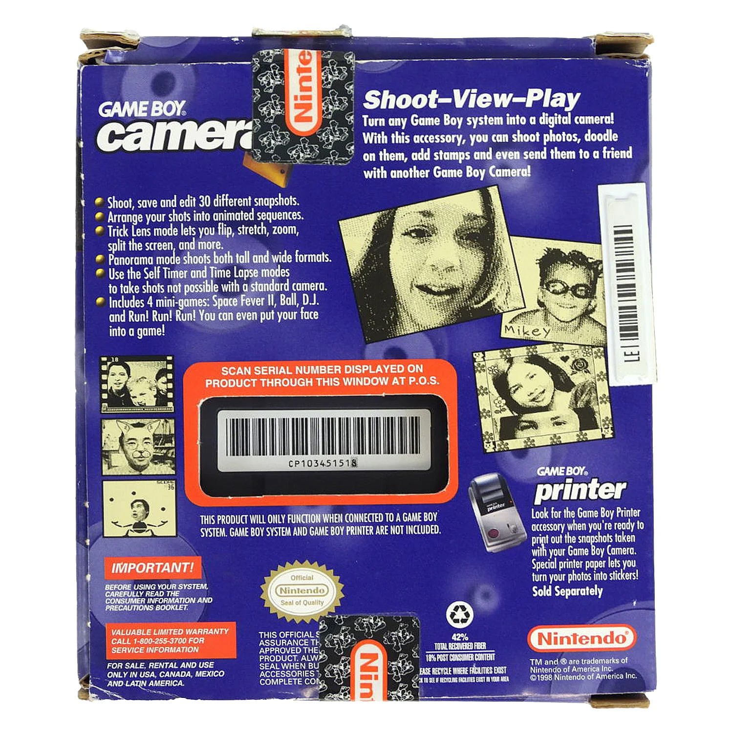 Nintendo Game Boy Camera - Image 2
