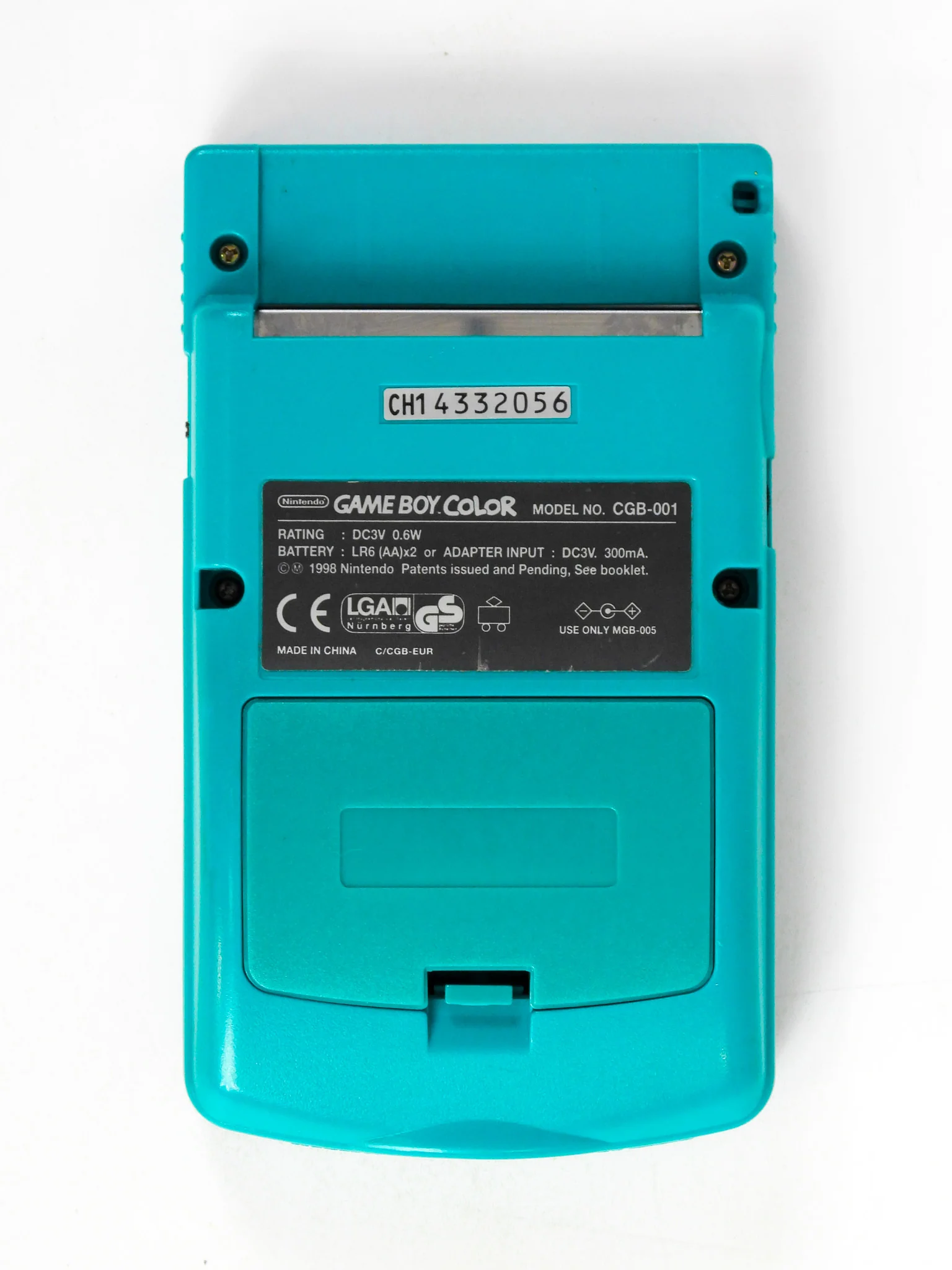 Nintendo Game Boy Color System Teal [PAL] (GBC) - Image 2