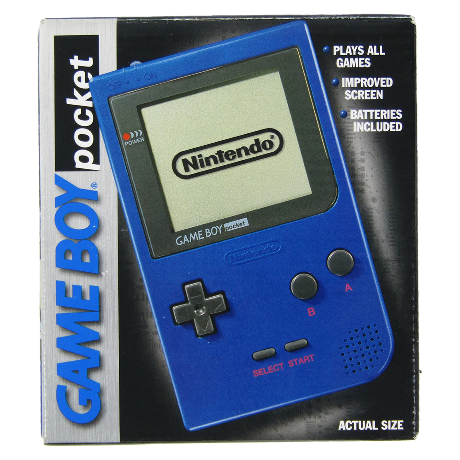 Nintendo Game Boy Pocket System Blue