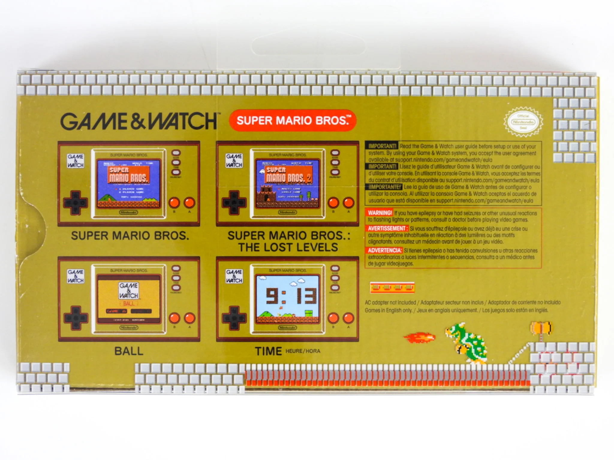 Nintendo Game & Watch Super Mario Bros. - Image 2