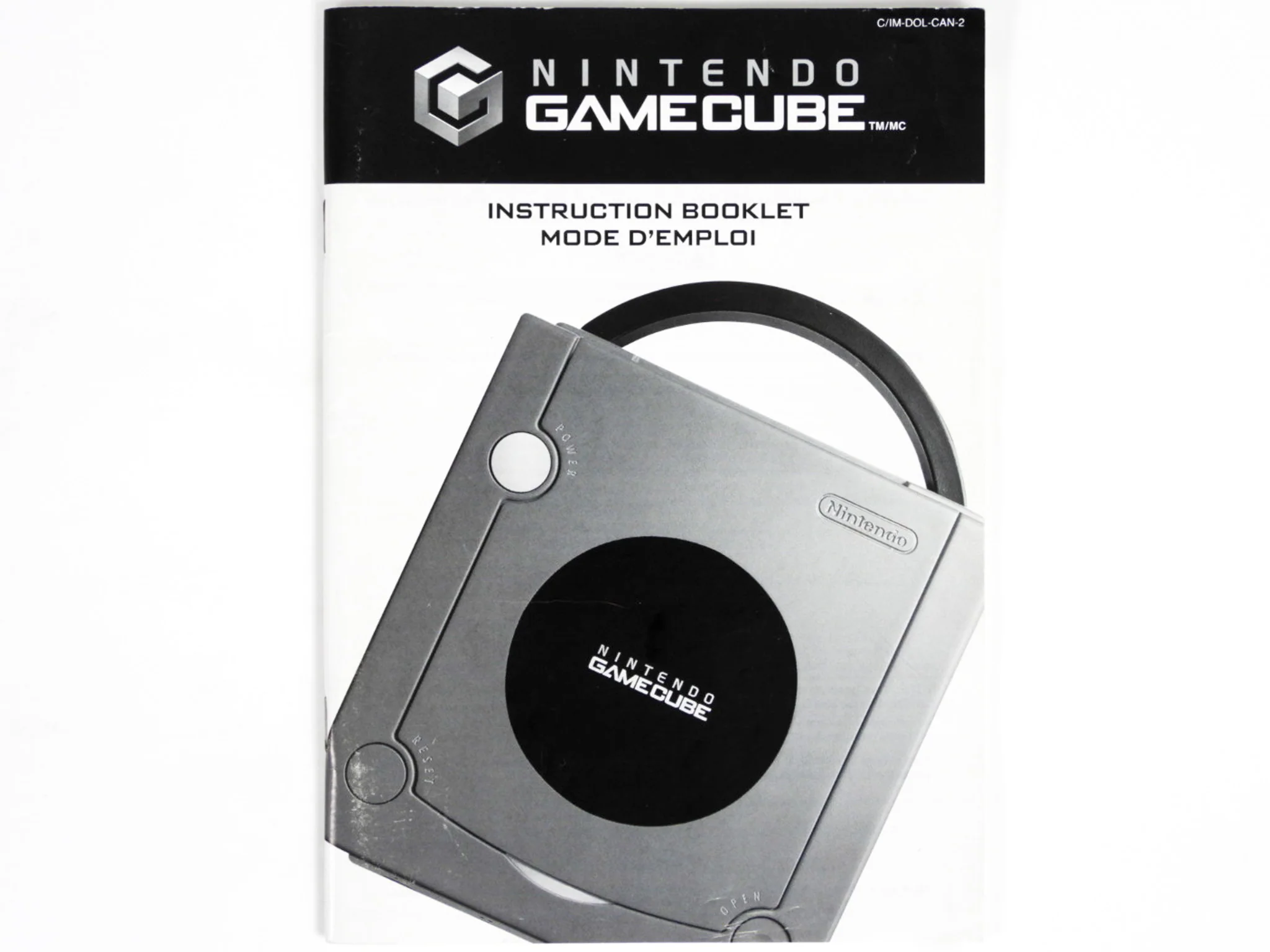 Nintendo GameCube Instruction Booklet [French Version] [Manual] (Nintendo GameCube)