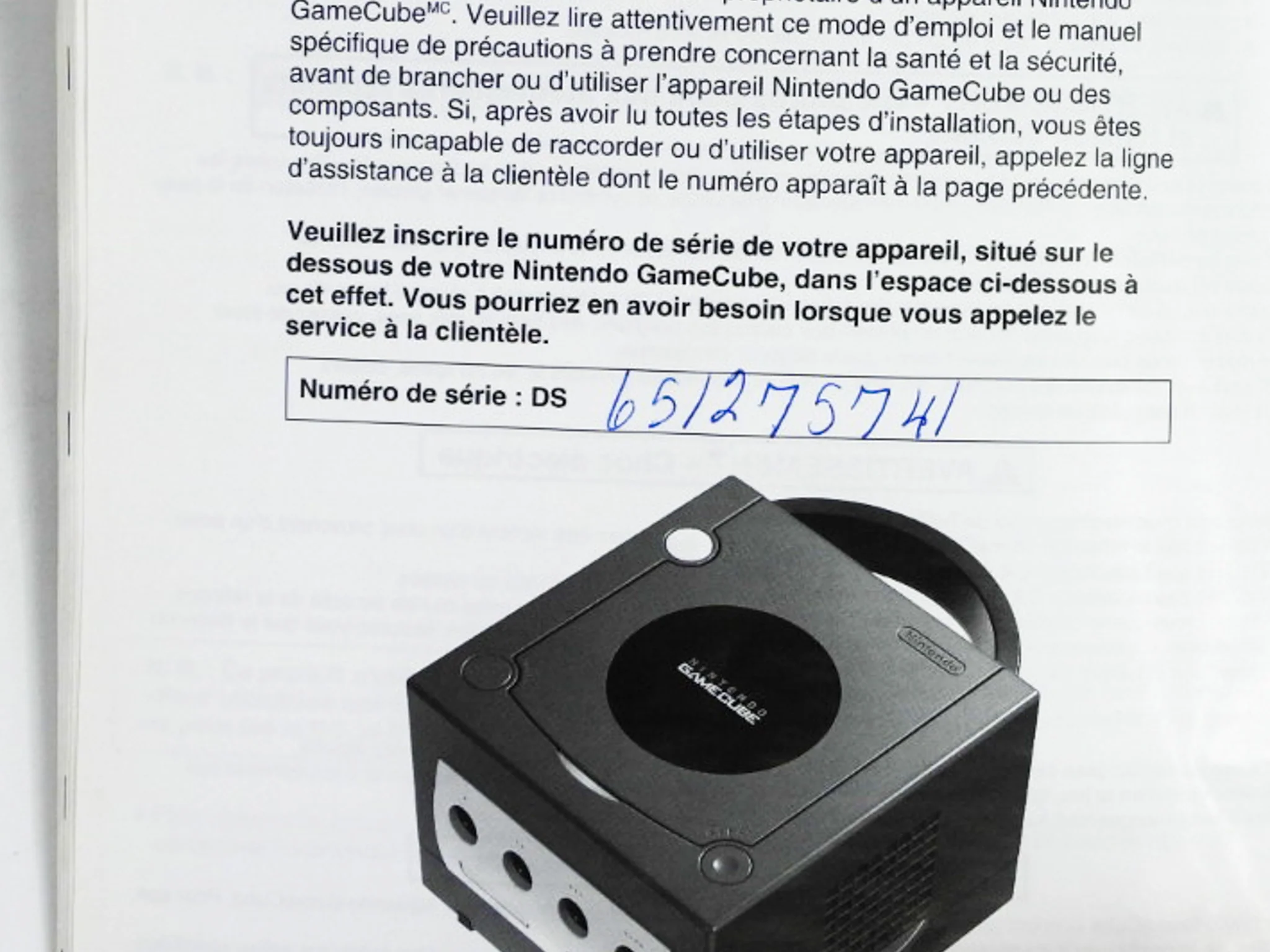 Nintendo GameCube Instruction Booklet [French Version] [Manual] (Nintendo GameCube) - Image 8