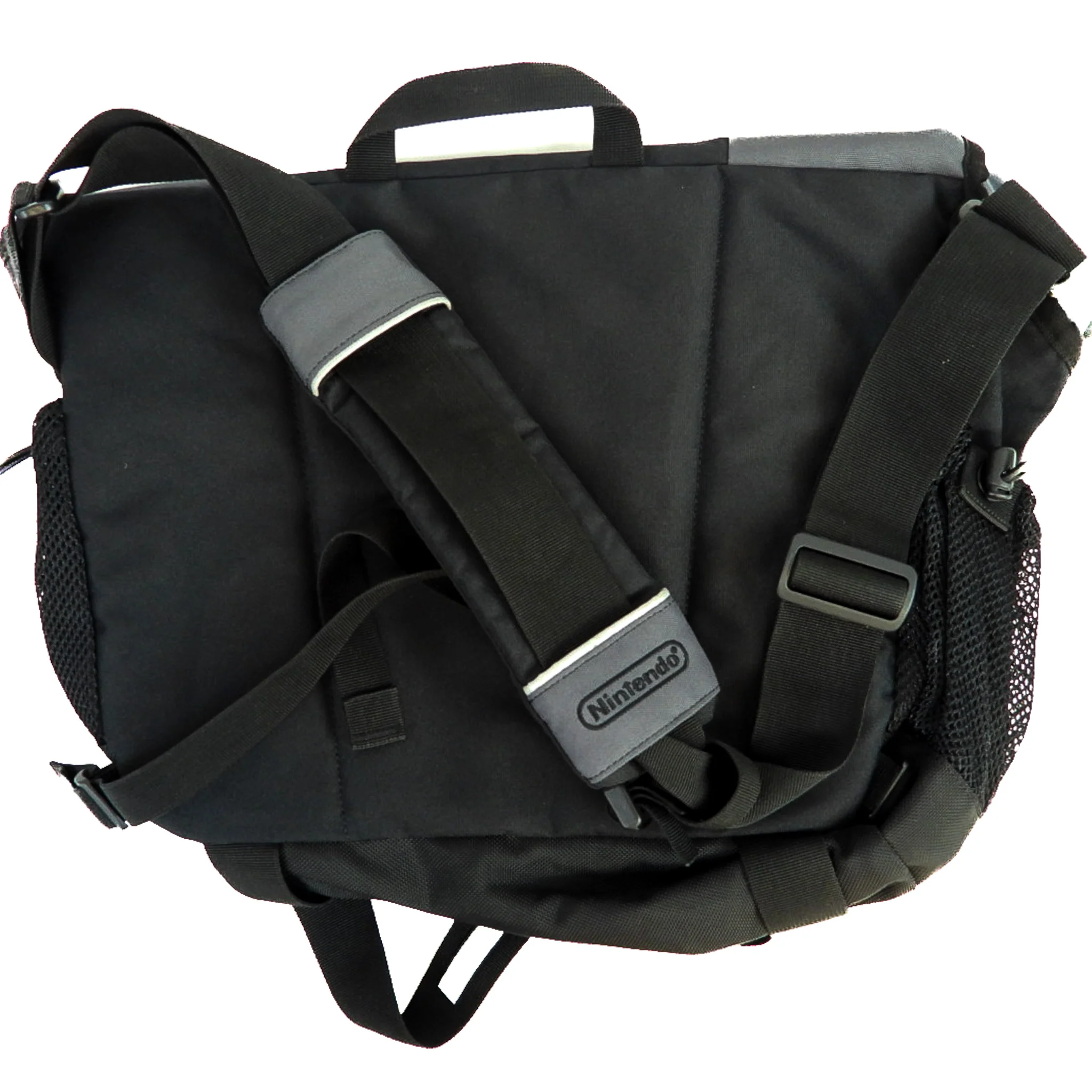 Nintendo GameCube sac à bandoulière promotionnel gris et noir officiel - Image 3