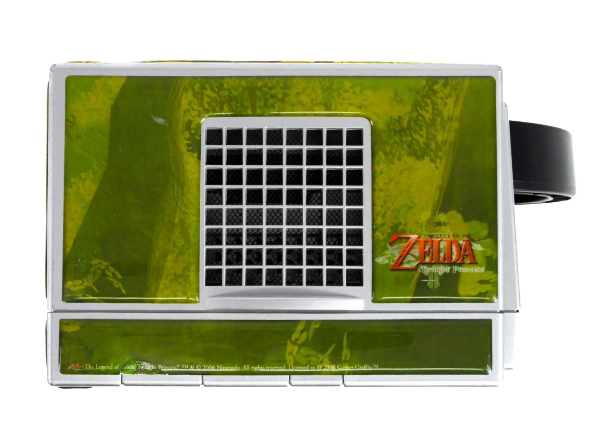 Nintendo GameCube System [DOL-101] Platinum with 1 Assorted Controller [Zelda Twilight Princess Stickers] - Image 4