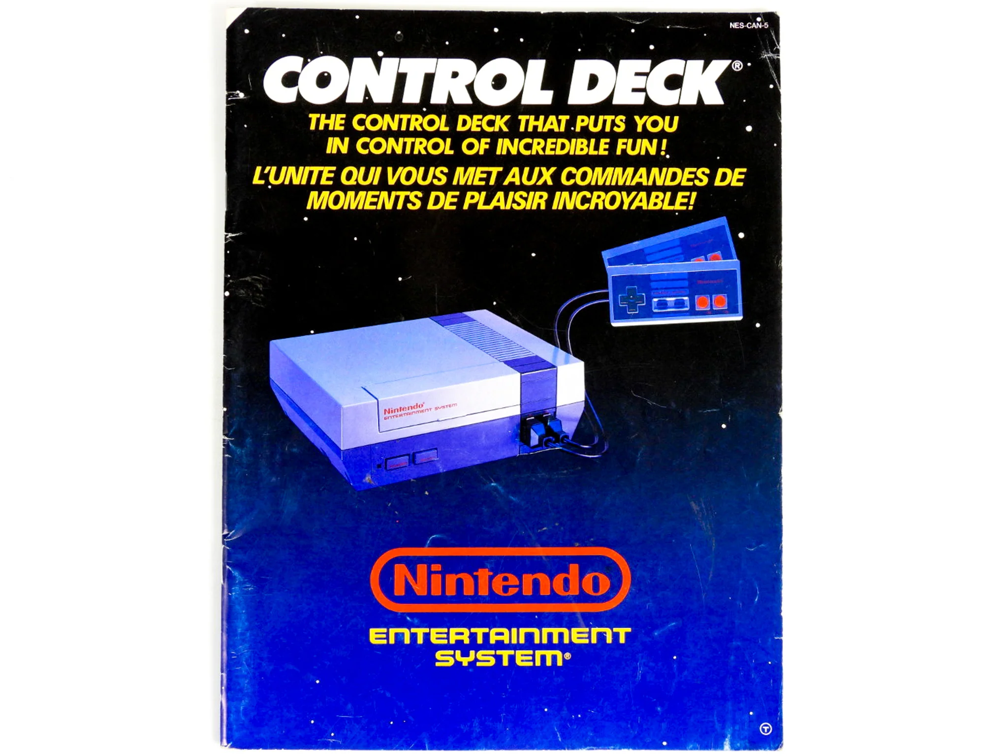 Nintendo NES Control Deck Incredible Fun Booklet [French Version] [Manual] (Nintendo / NES) - Image 3
