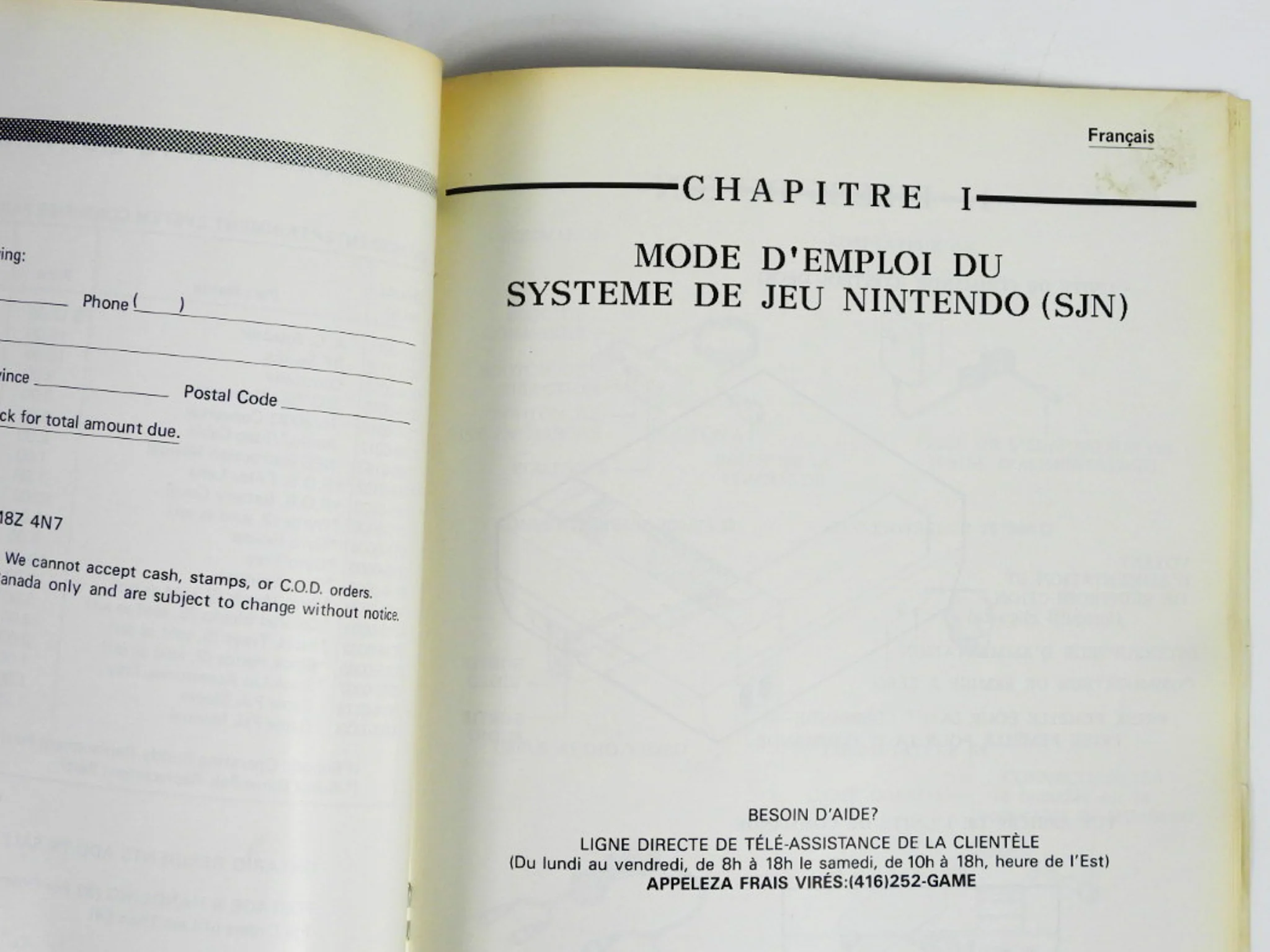Nintendo NES Control Deck Incredible Fun Booklet [French Version] [Manual] (Nintendo / NES) - Image 9