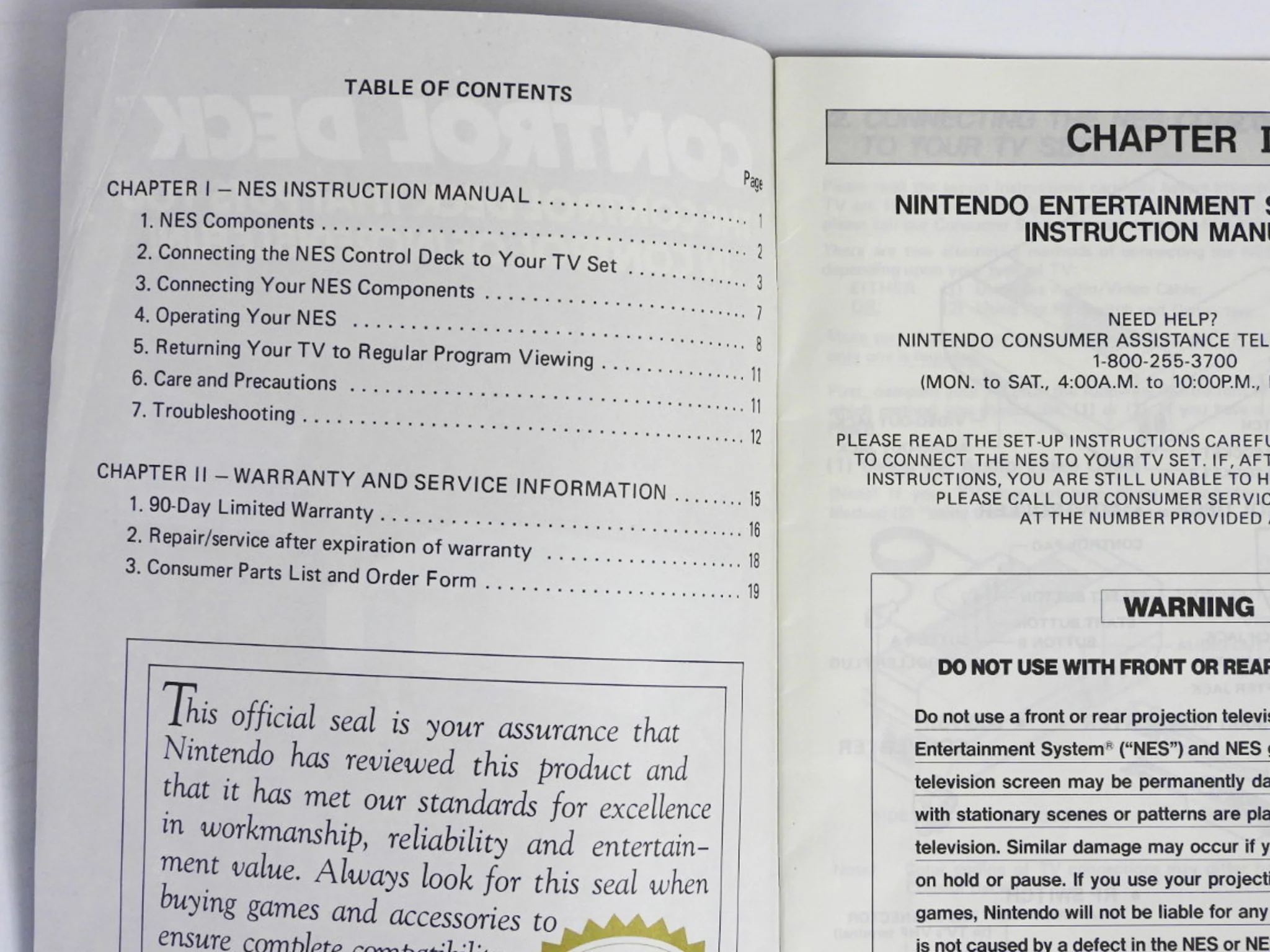 Nintendo NES Control Deck Incredible Fun Booklet [Manual] (Nintendo / NES) - Image 5