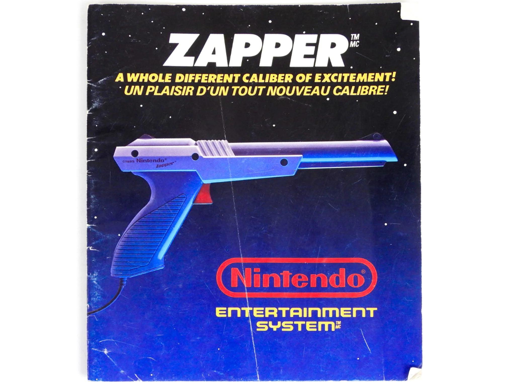Nintendo NES Gray Zapper Light Gun [French Version] [Manual] (Nintendo / NES) - Image 3