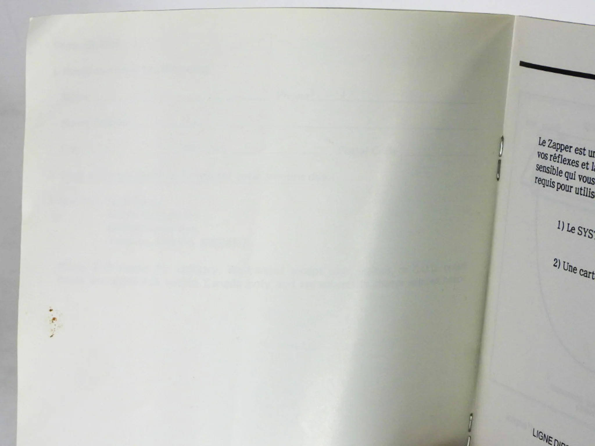 Nintendo NES Gray Zapper Light Gun [French Version] [Manual] (Nintendo / NES) - Image 7