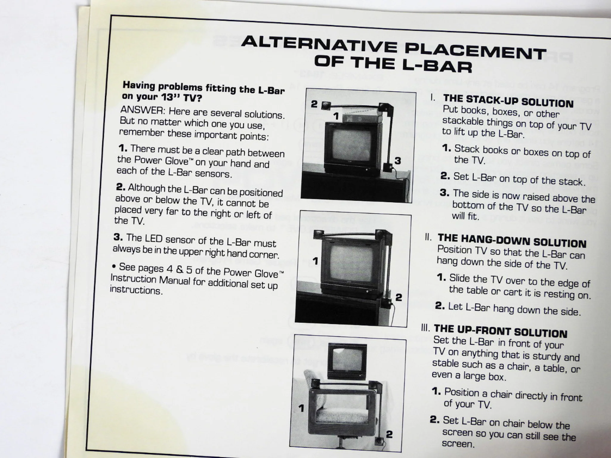 Nintendo NES Power Glove Program Guide [Manual] (Nintendo / NES) - Image 5