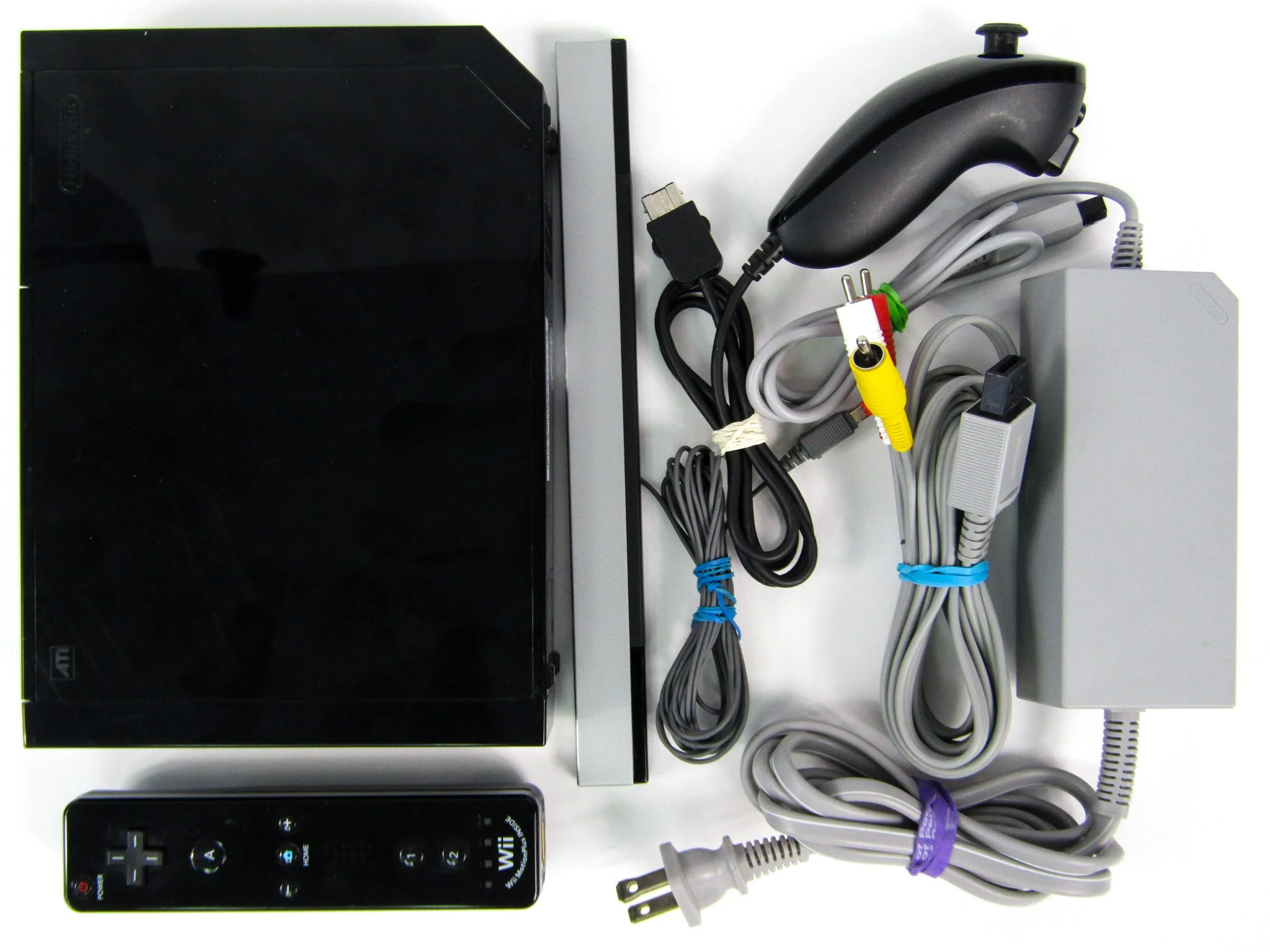 Nintendo Wii System [American Heart Association] [Wii Sports + Wii Sports Resort + Wii Motion Plus] [RVL-001] Black - Image 10