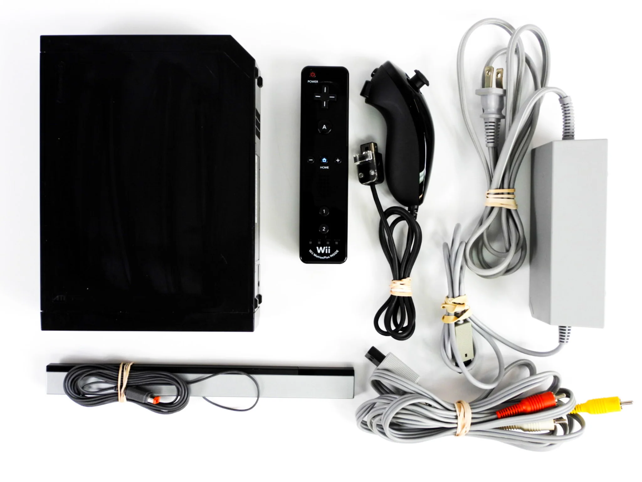 Nintendo Wii System [RVL-101] Black - Image 2