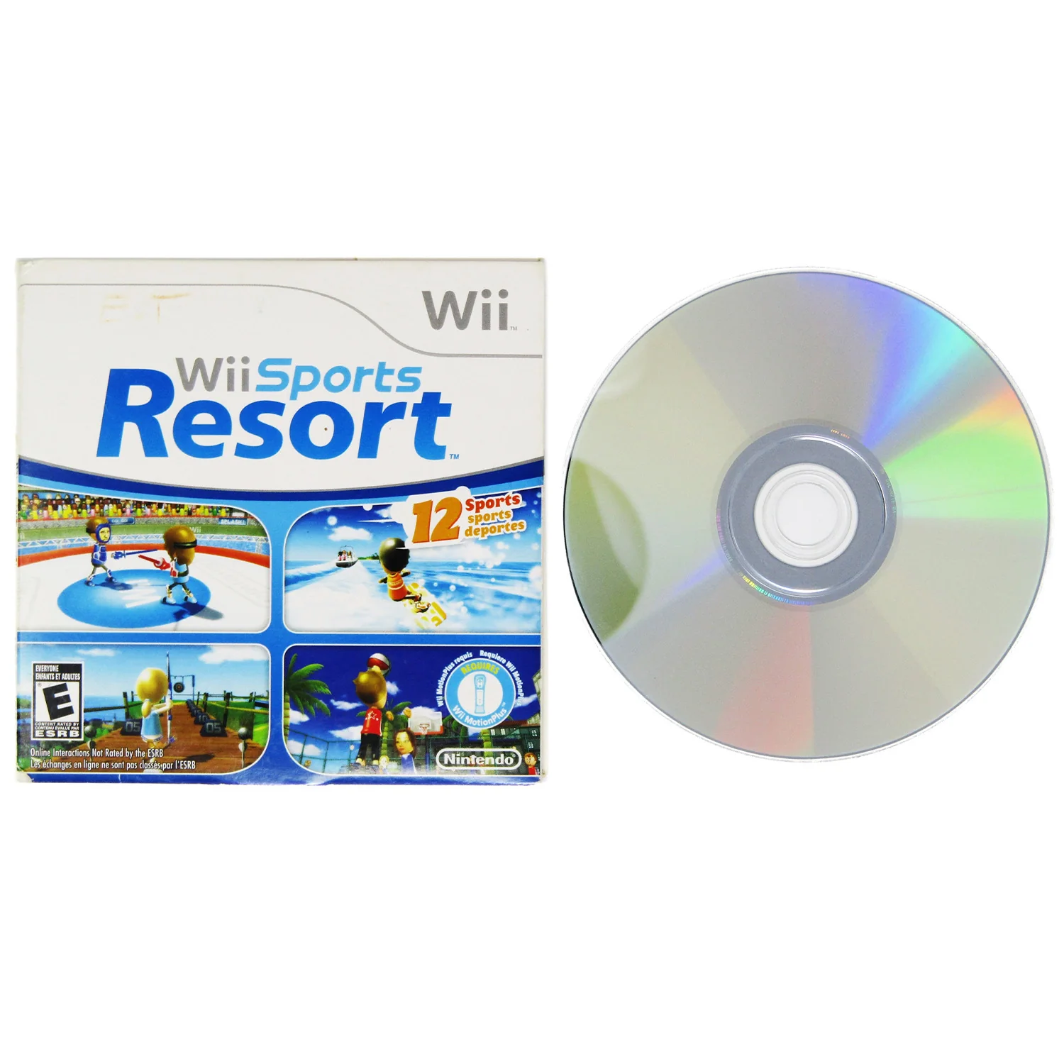 Nintendo Wii System [Wii Sports + Wii Sports Resort + Wii Motion Plus] [RVL-001] White - Image 7