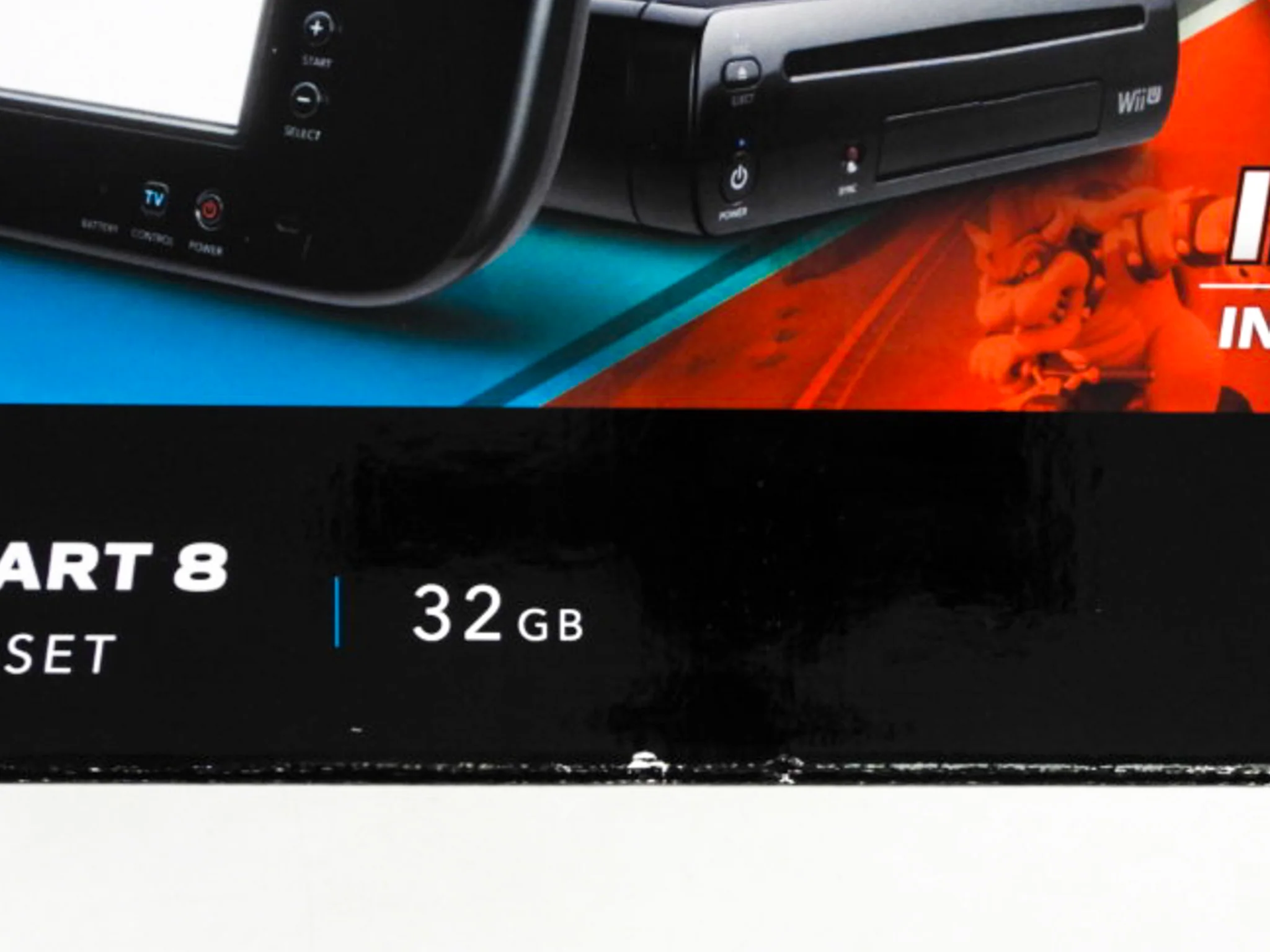 Nintendo Wii U System Deluxe 32GB [Mario Kart 8 Wii Wheel Edition] - Image 3