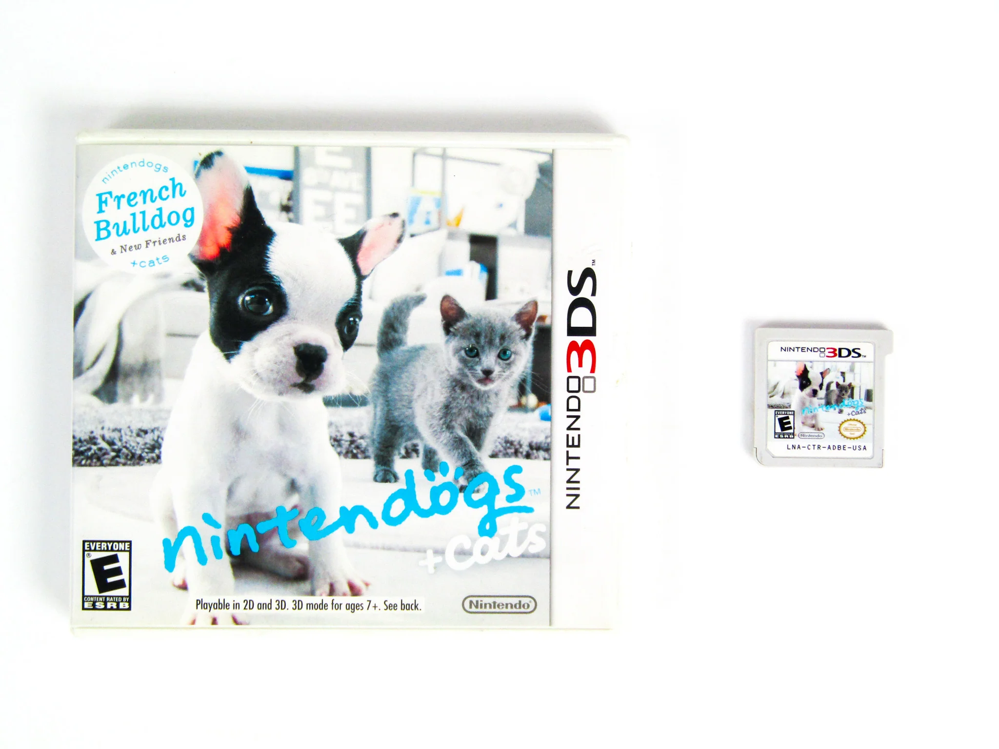 Nintendogs + Cats: French Bulldog & New Friends (Nintendo 3DS) - Image 3