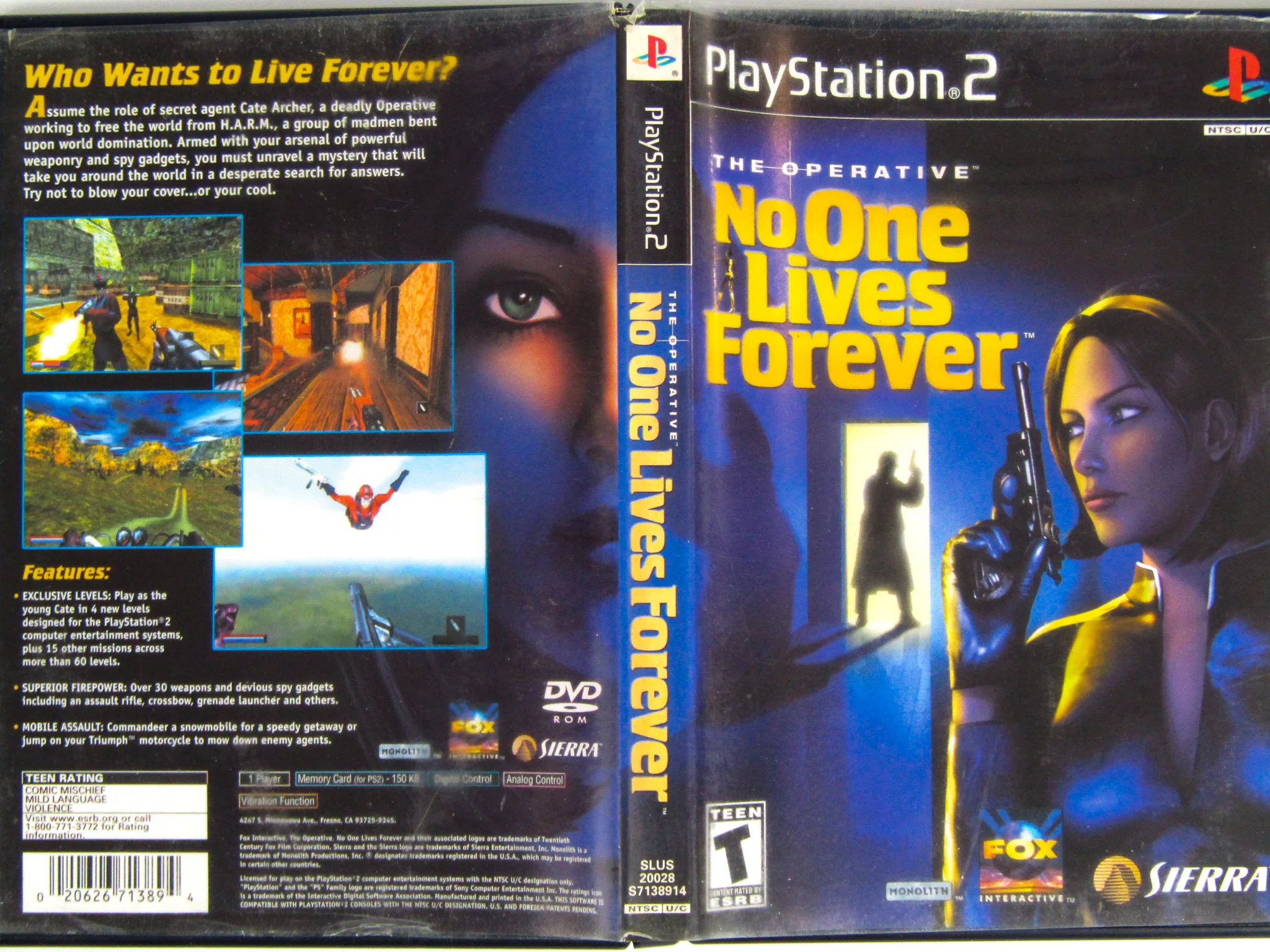 No One Lives Forever (PlayStation 2 / PS2) - Image 3