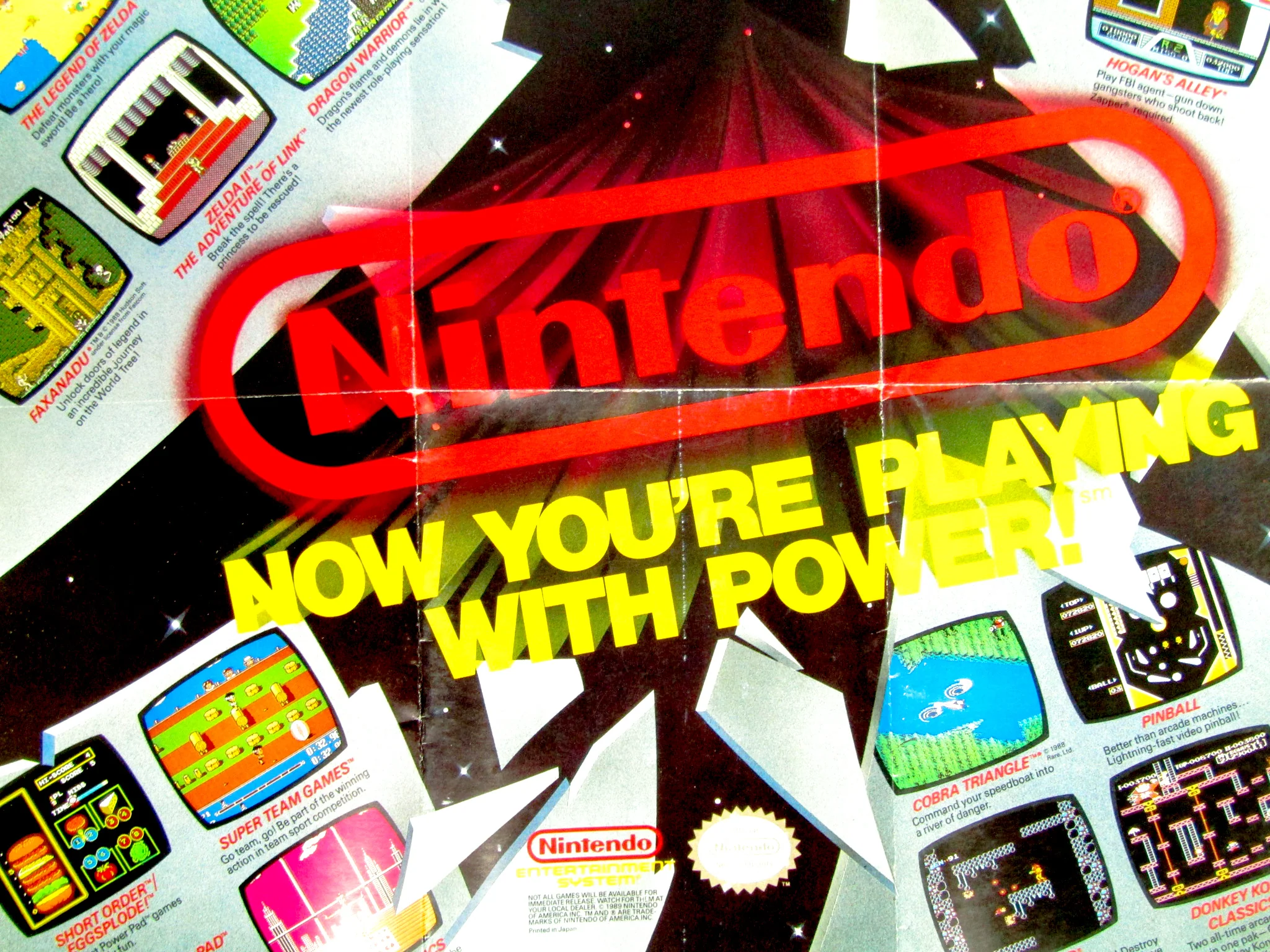 Now You're Playing With Power 1988 [Poster] (Nintendo / NES) - Image 5
