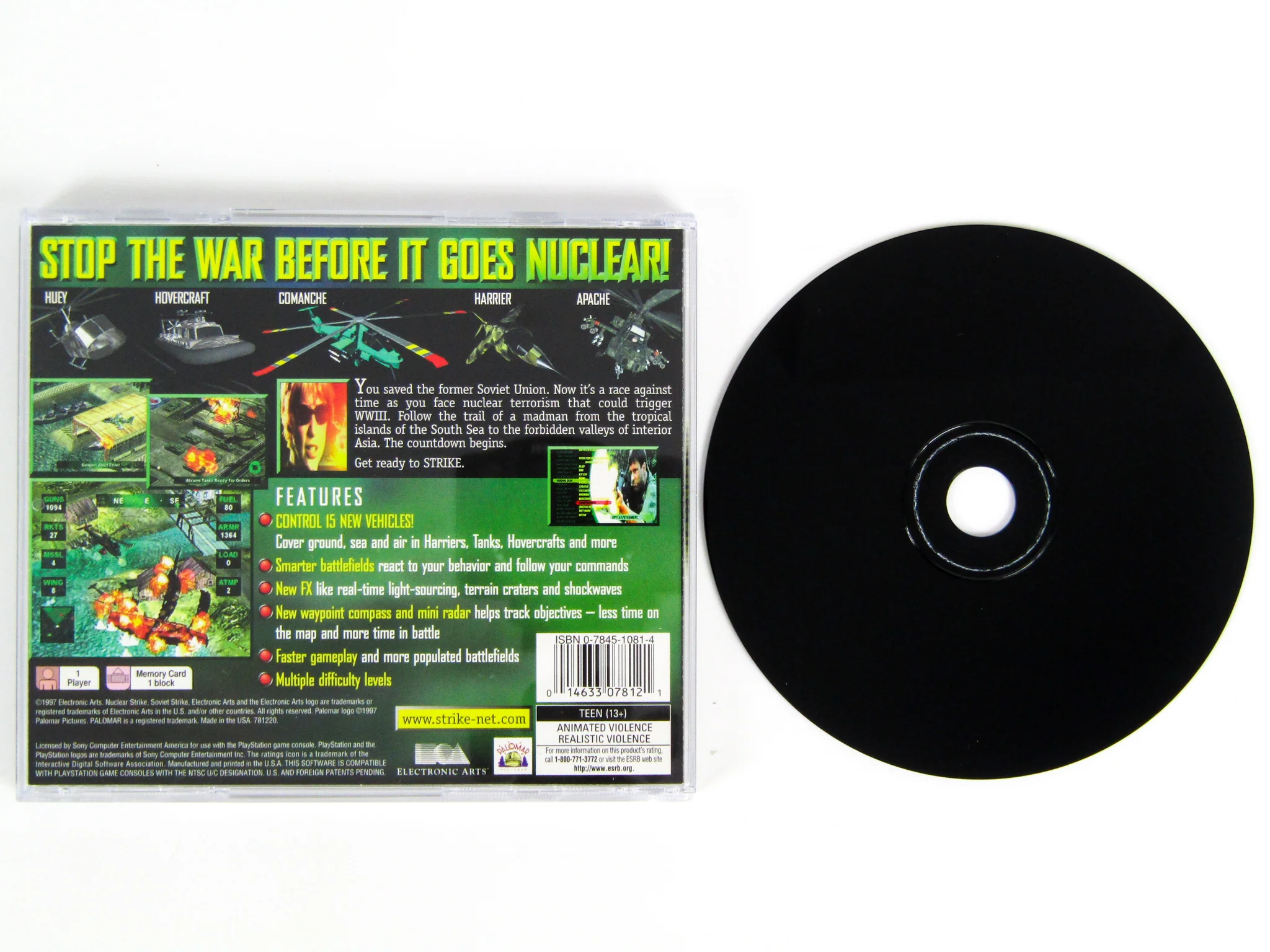 Nuclear Strike (PlayStation / PS1) - Image 6