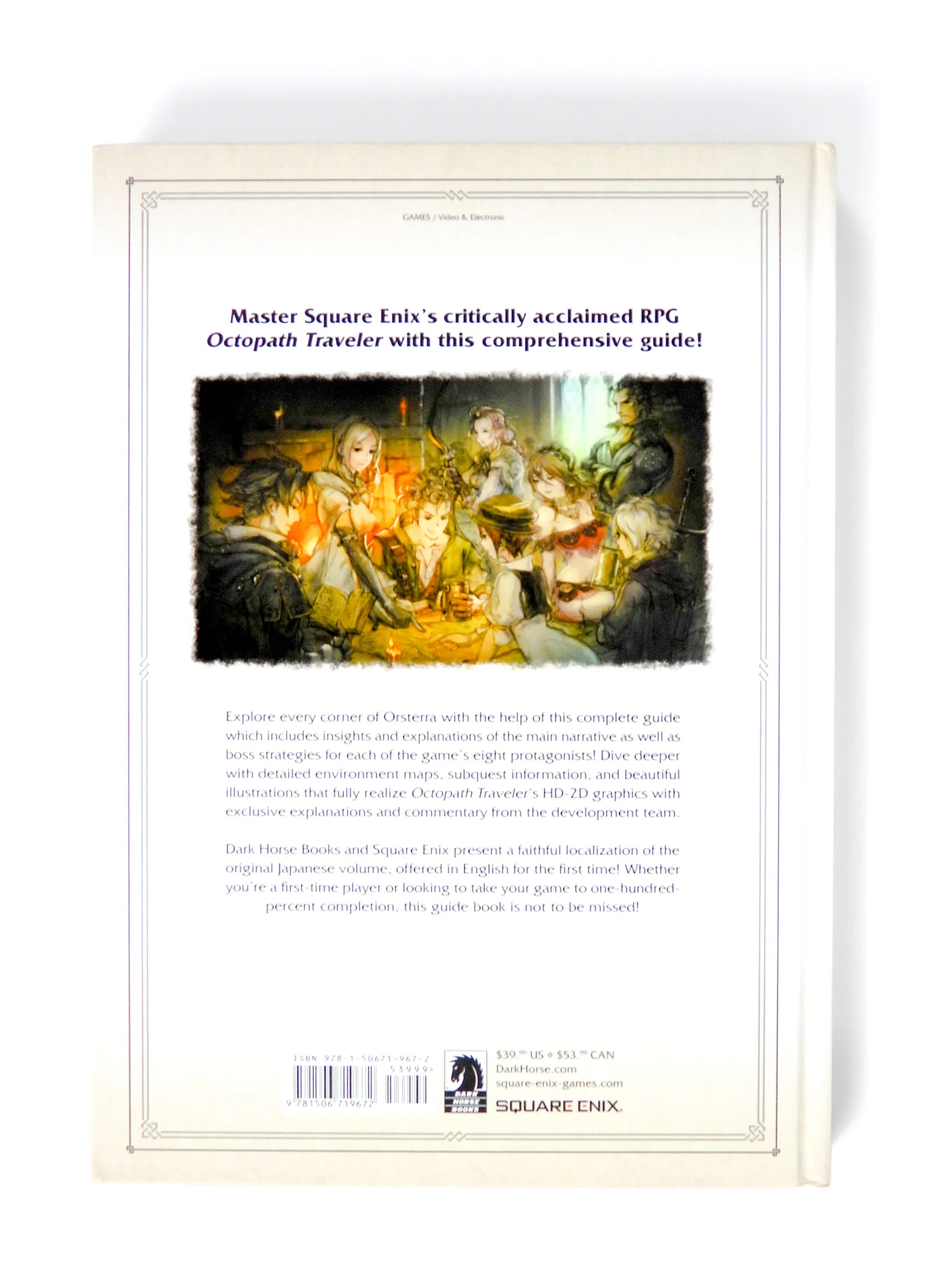 Octopath Traveler The Complete Guide [Darkhorse] [Hardcover] (Game Guide) - Image 2