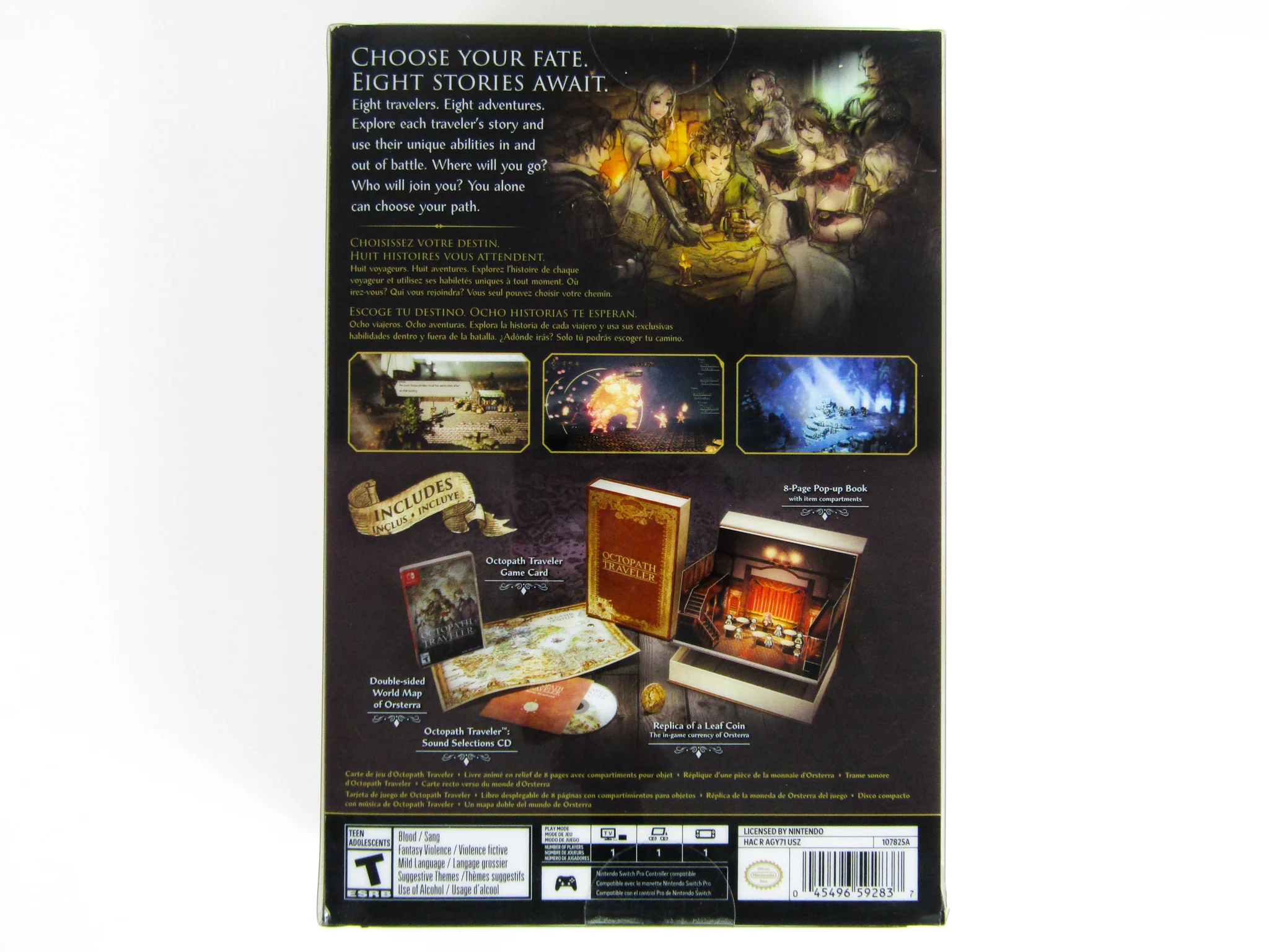 Octopath Traveler [Wayfarer's Edition] (Nintendo Switch) - Image 2