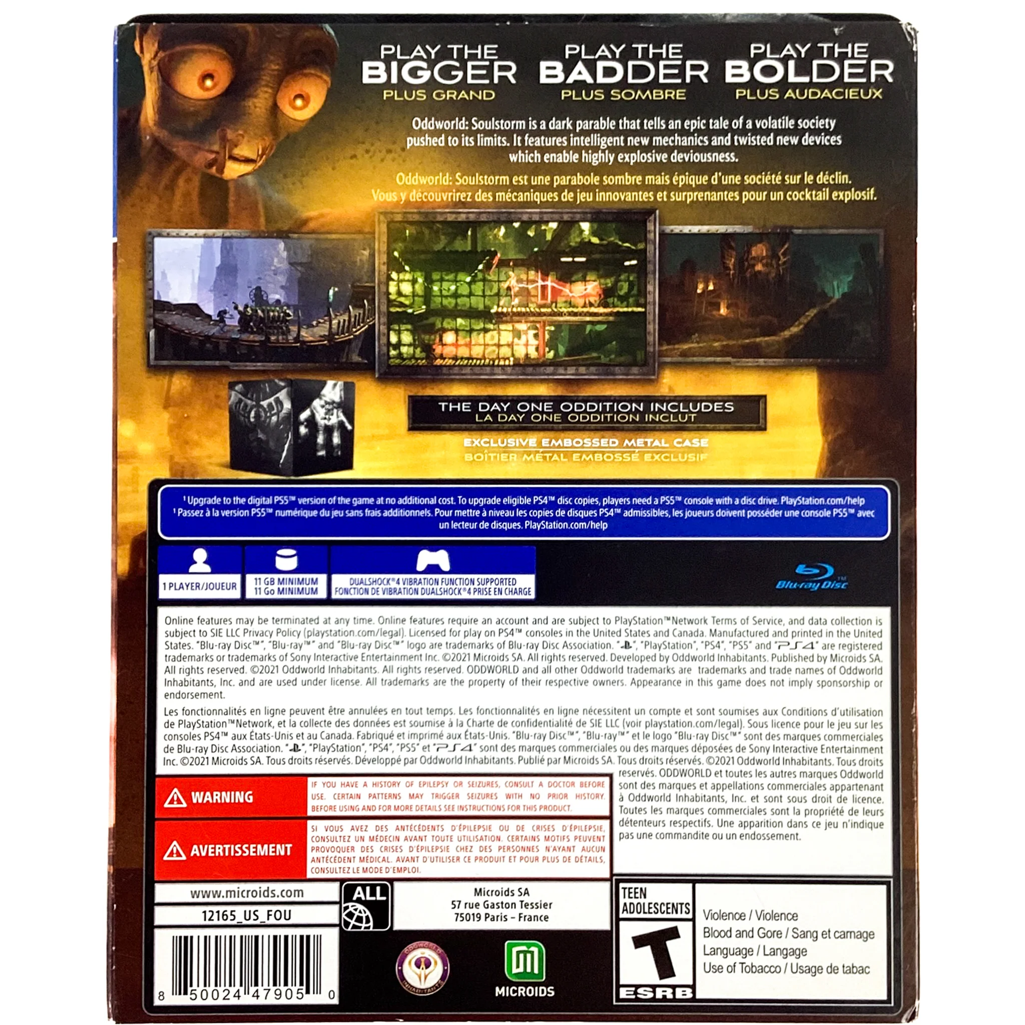 Oddworld: Soulstorm [Day One Oddition] (PlayStation 4 / PS4) - Image 2