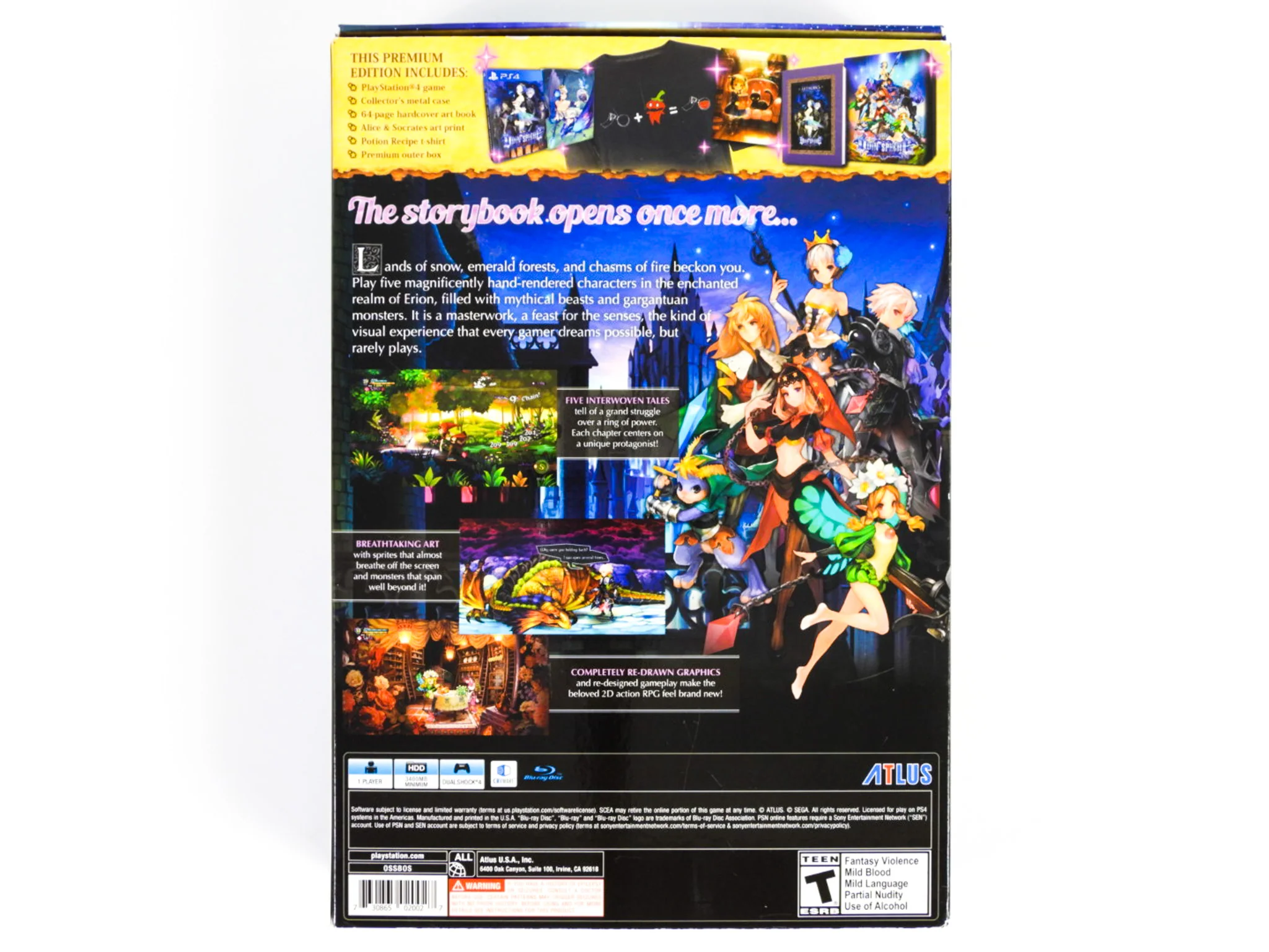 Odin Sphere Leifthrasir [Storybook Edition] (PlayStation 4 / PS4) - Image 2