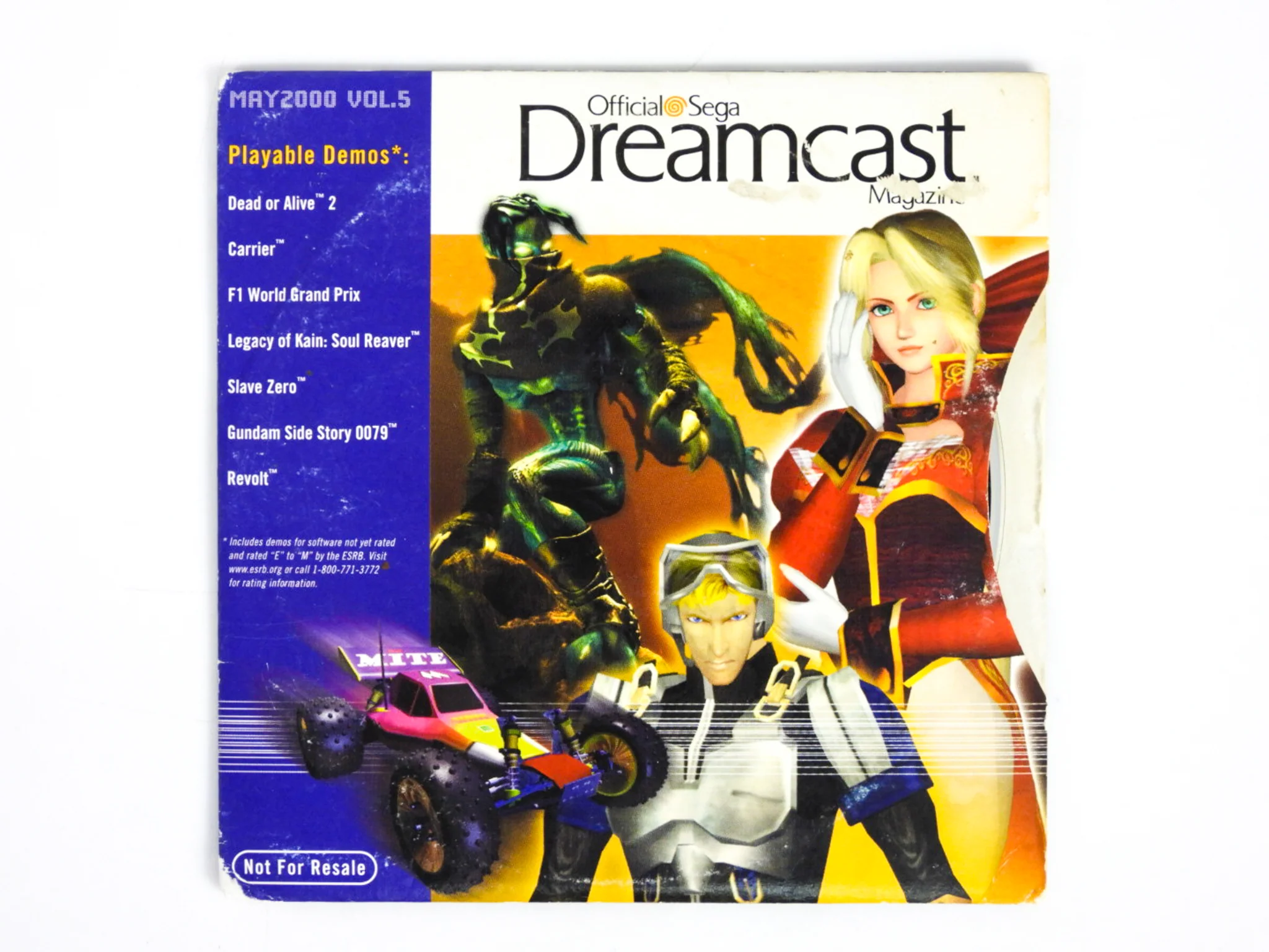 Official Sega Dreamcast Magazine Disc Volume 5 [May 2000] (Sega Dreamcast) - Image 3