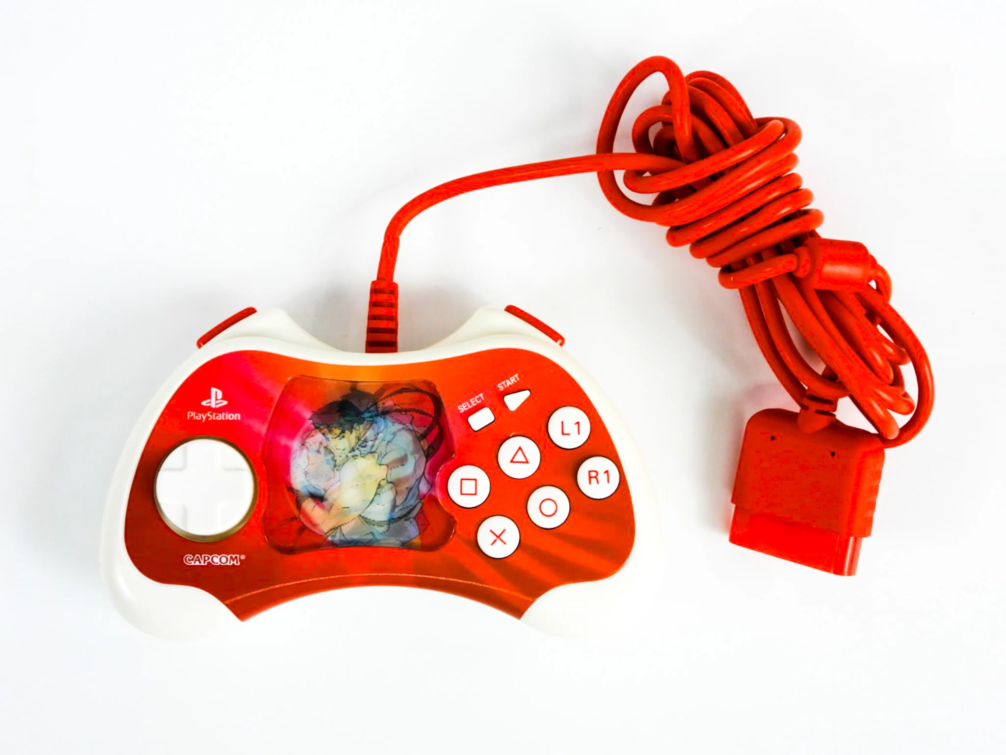 Official Street Fighter 15th Anniversary Ryu Controller (PlayStation 2 / PS2) - Image 4