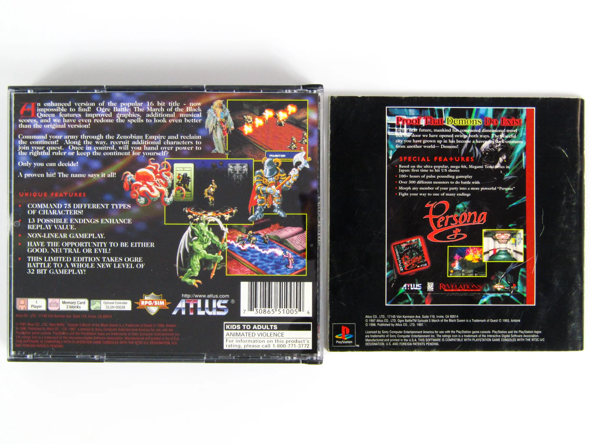 Ogre Battle (PlayStation / PS1) - Image 3