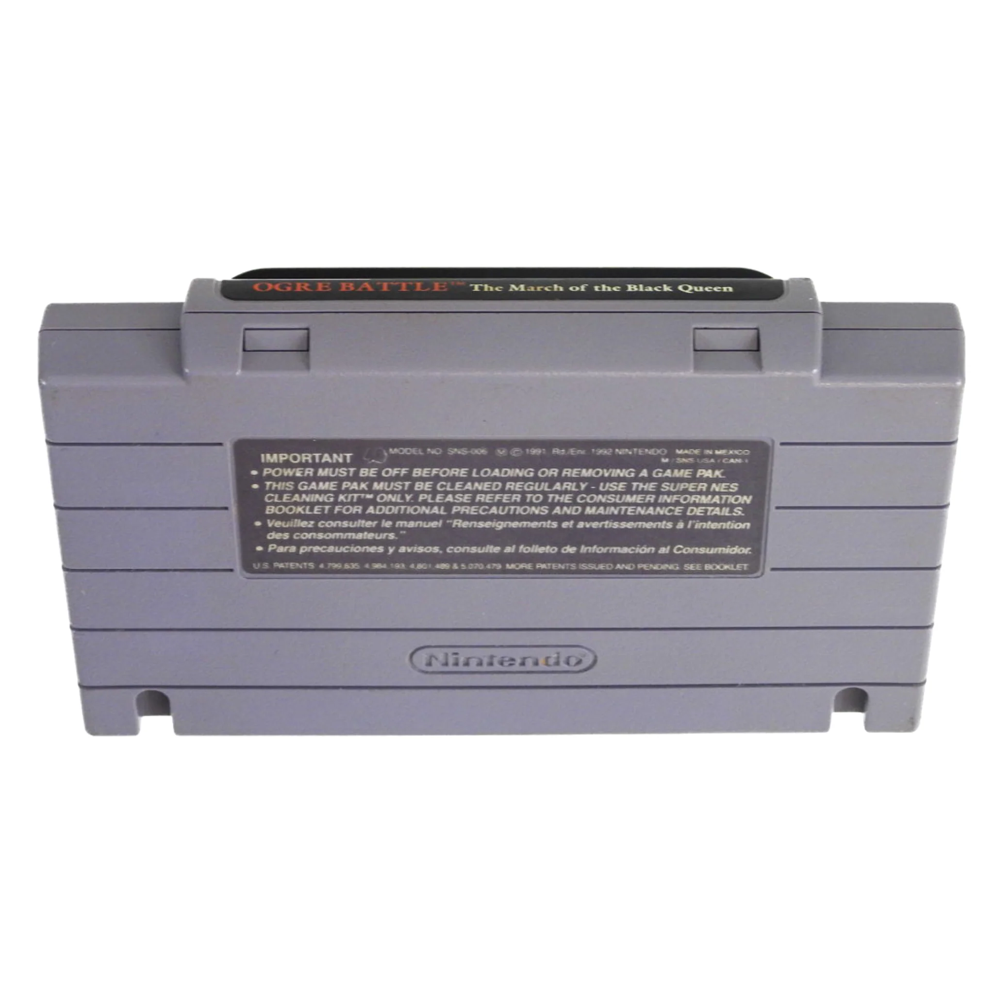 Ogre Battle The March Of The Black Queen (Super Nintendo / SNES) - Image 10