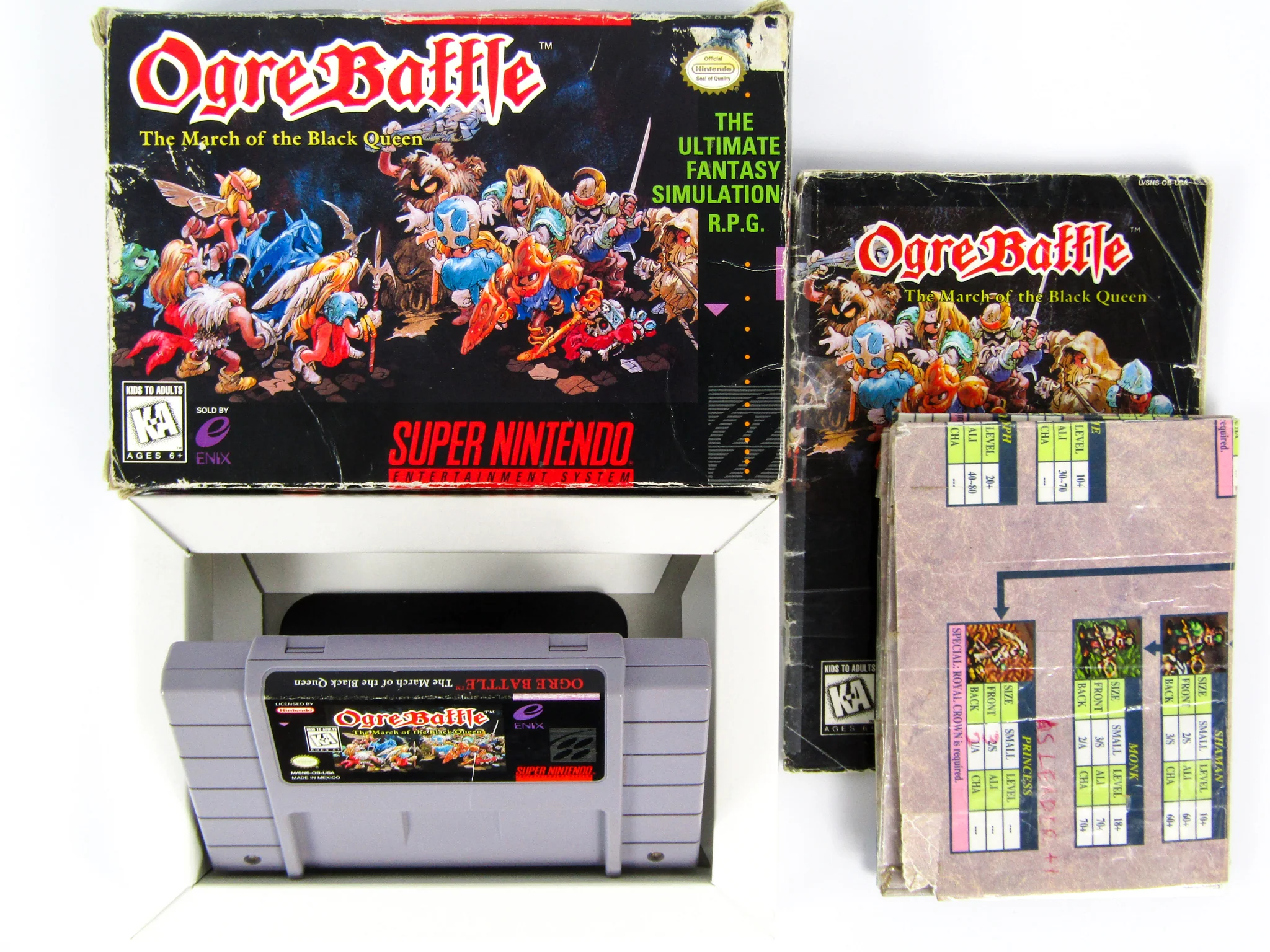 Ogre Battle The March Of The Black Queen (Super Nintendo / SNES) - Image 13