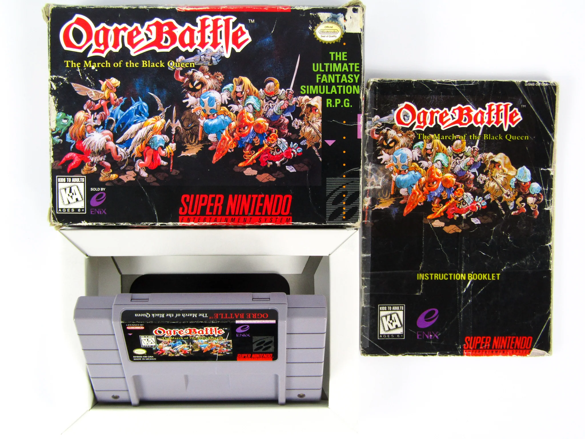 Ogre Battle The March Of The Black Queen (Super Nintendo / SNES) - Image 14