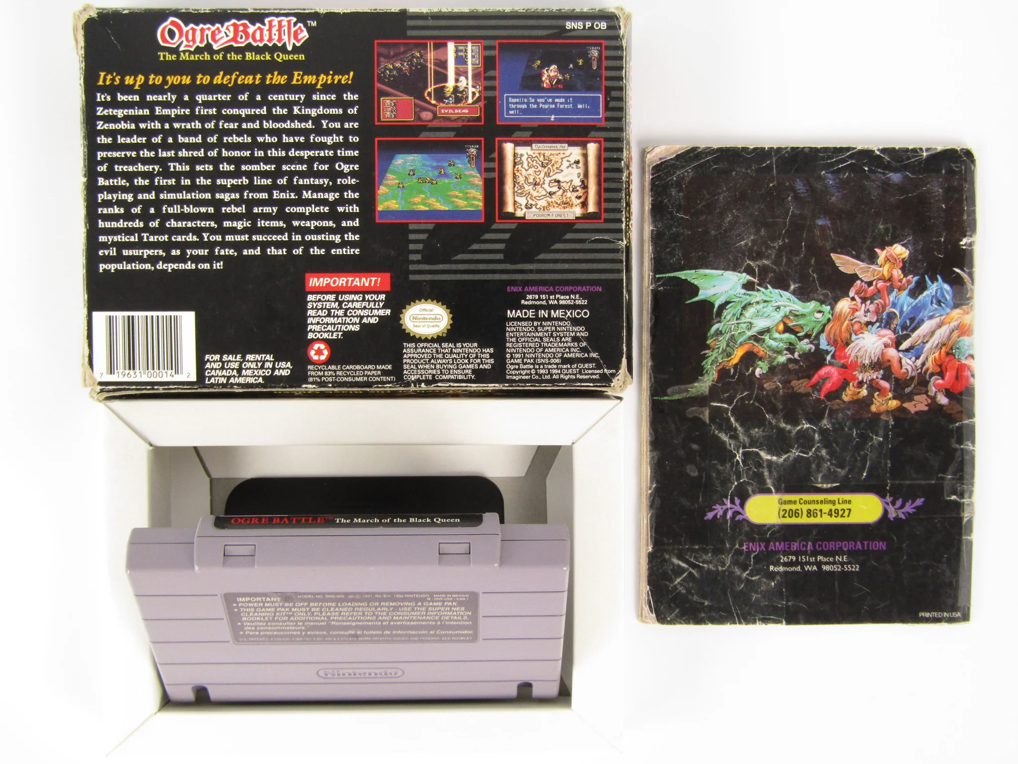 Ogre Battle The March Of The Black Queen (Super Nintendo / SNES) - Image 15