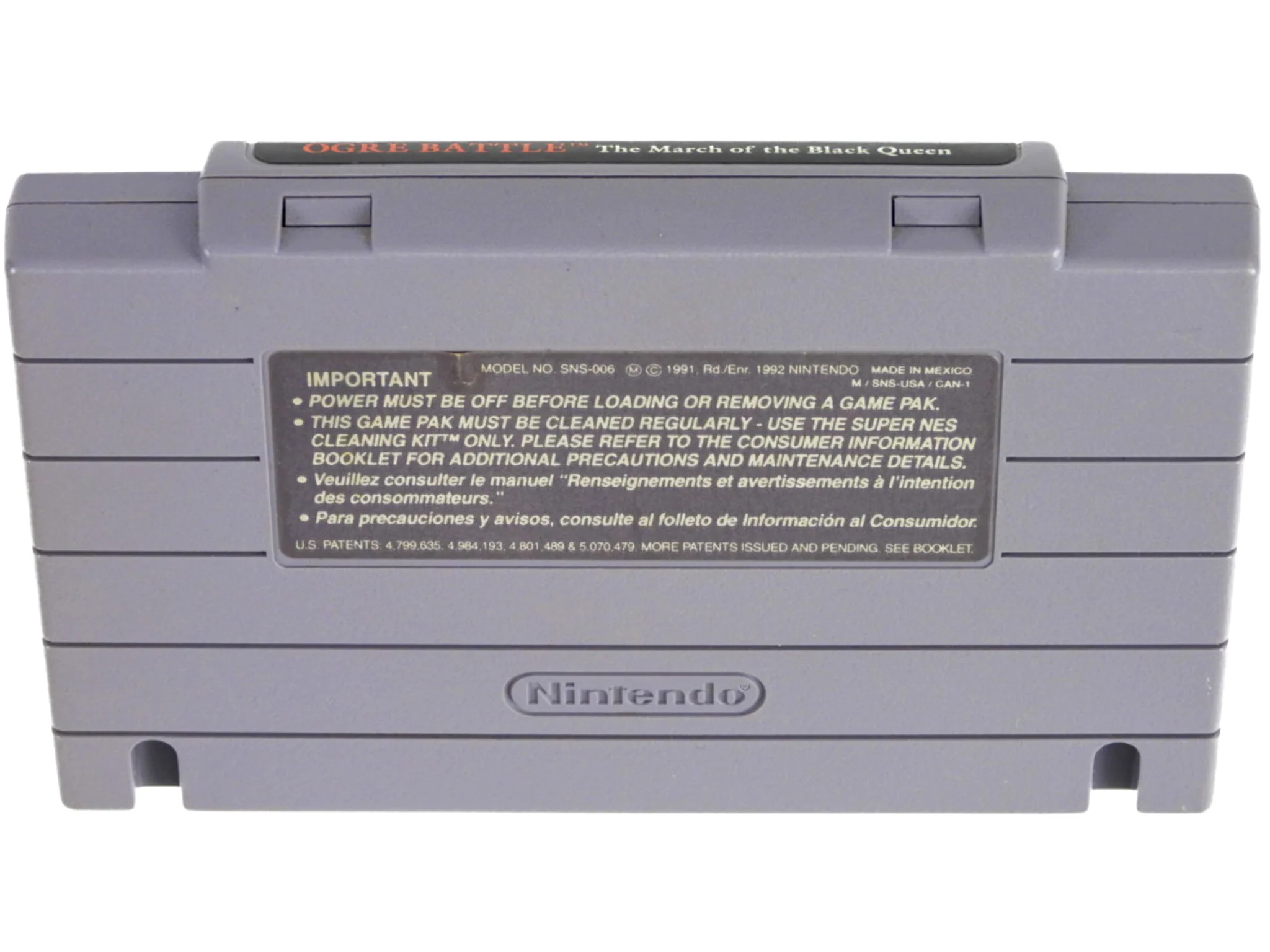 Ogre Battle The March Of The Black Queen (Super Nintendo / SNES) - Image 21