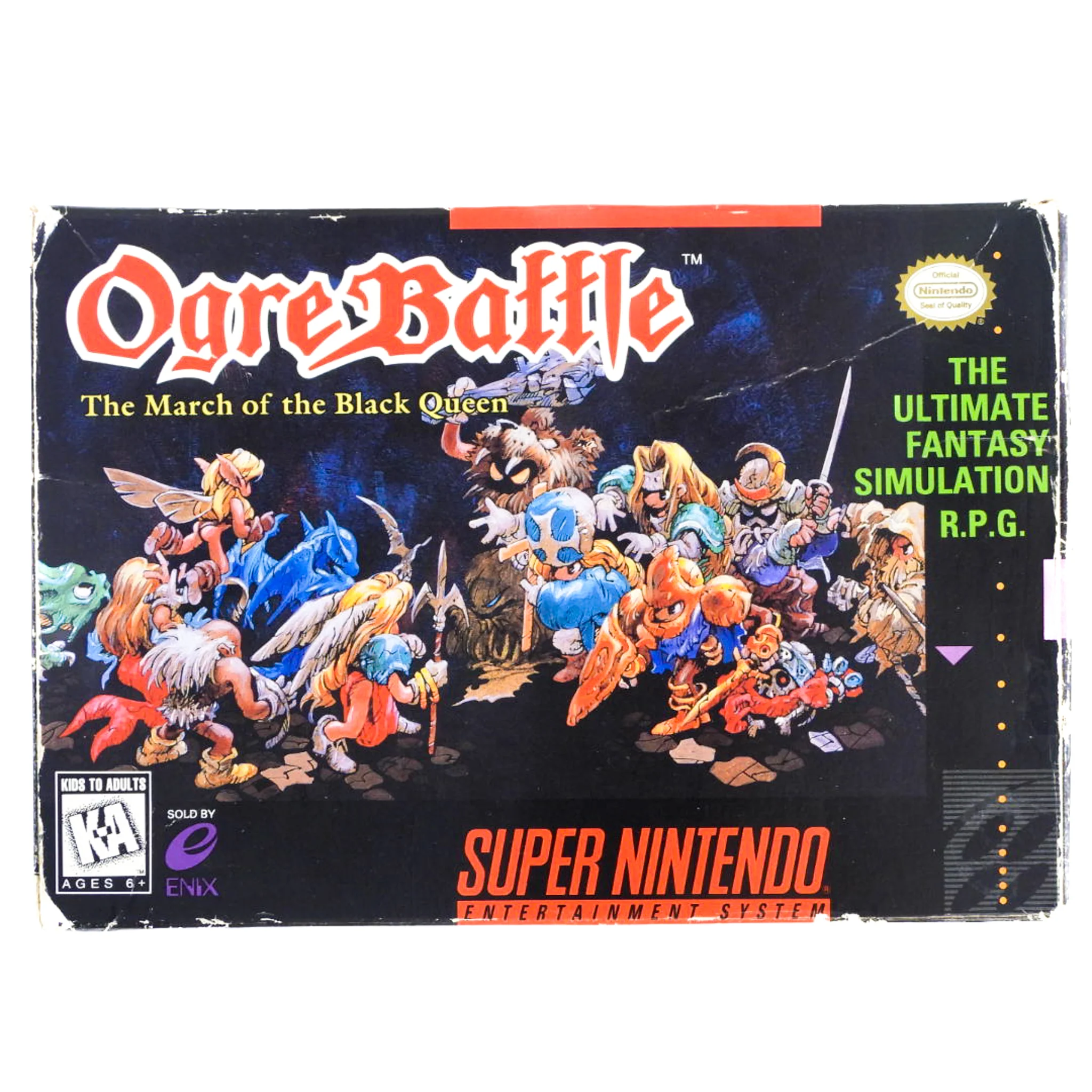 Ogre Battle The March Of The Black Queen (Super Nintendo / SNES) - Image 3