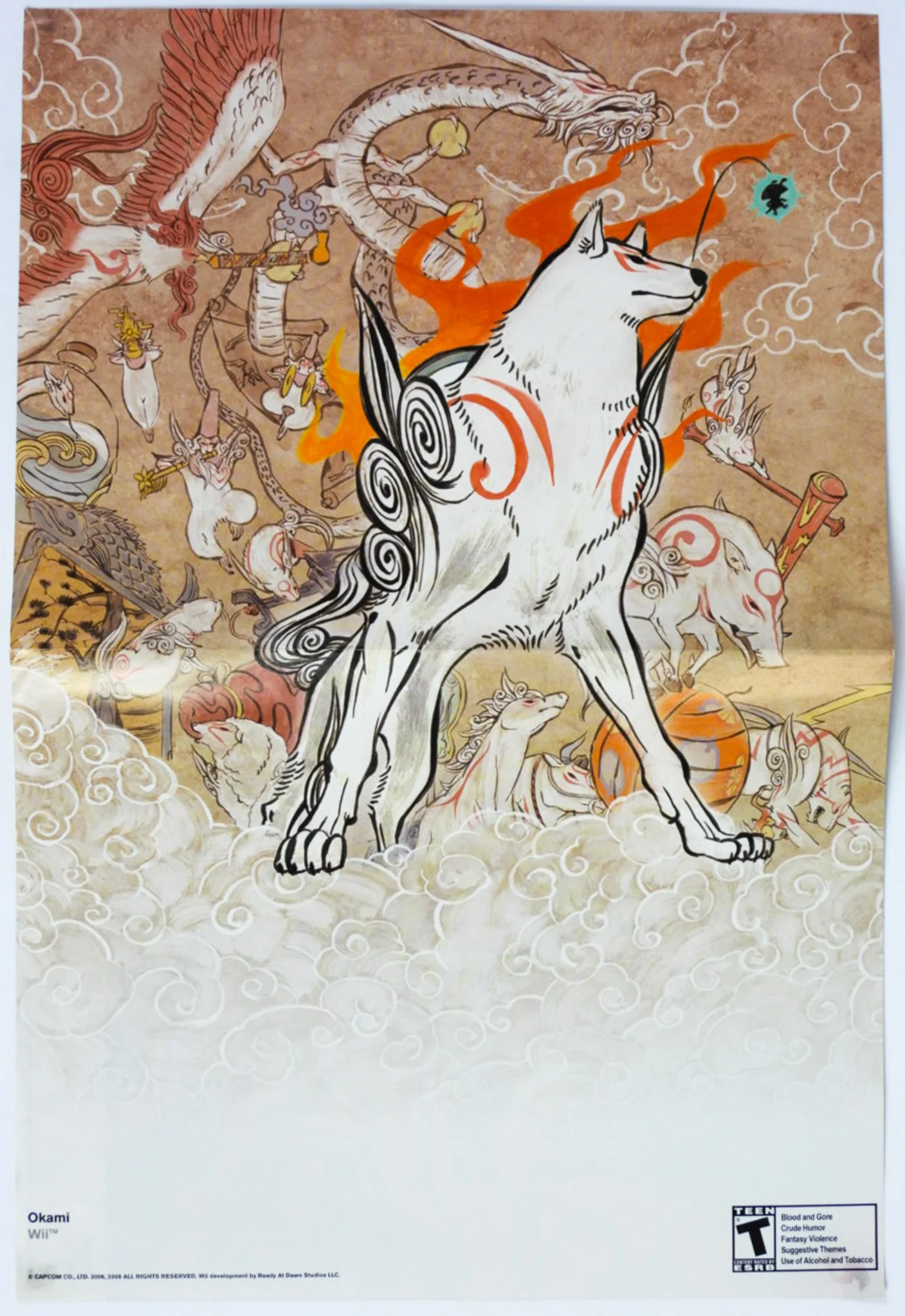 Okami [Nintendo Power] [Poster] (Nintendo Wii) - Image 3